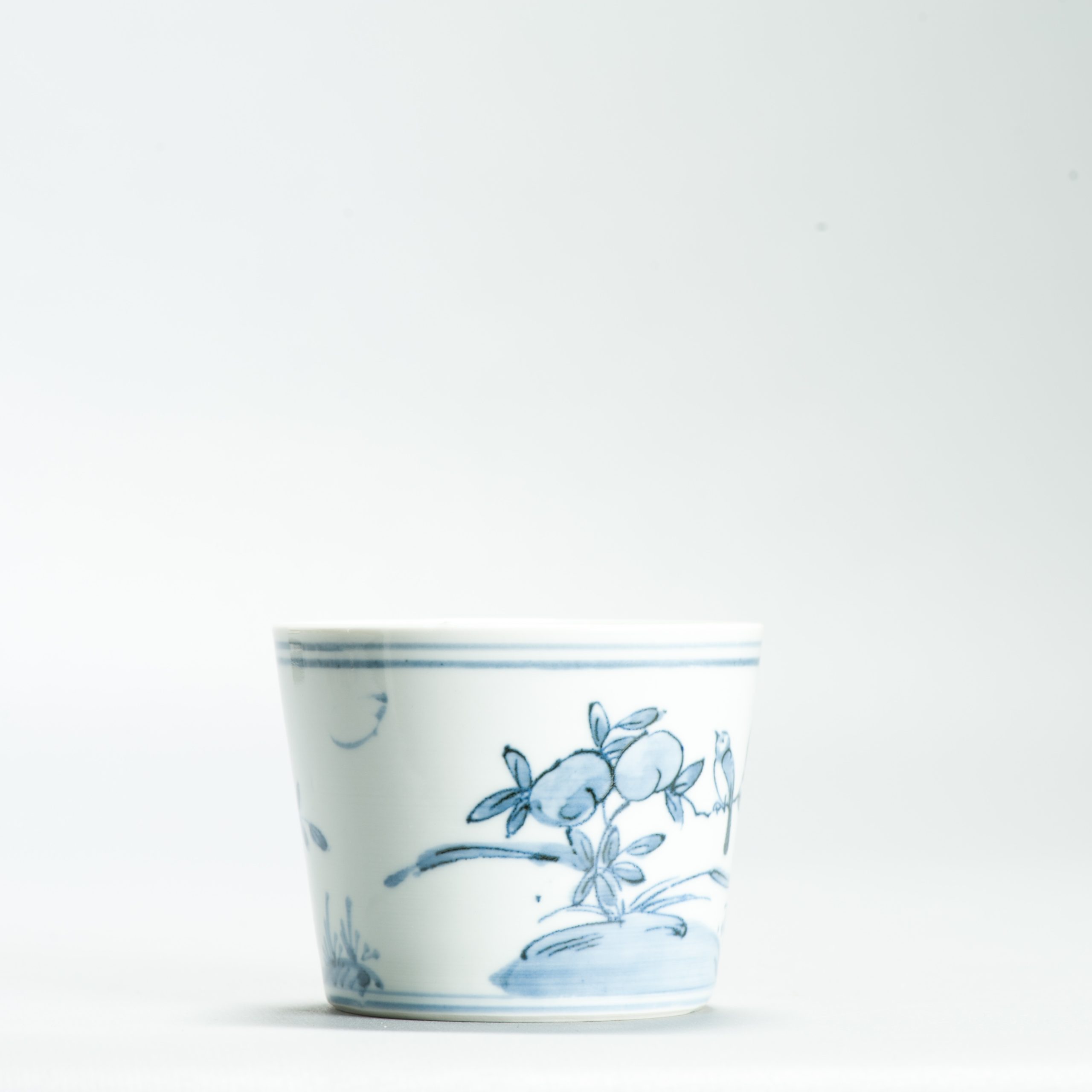 Antique Japanese Porcelain Edo period Choka Soba Sake Cup Japan - 图片 7