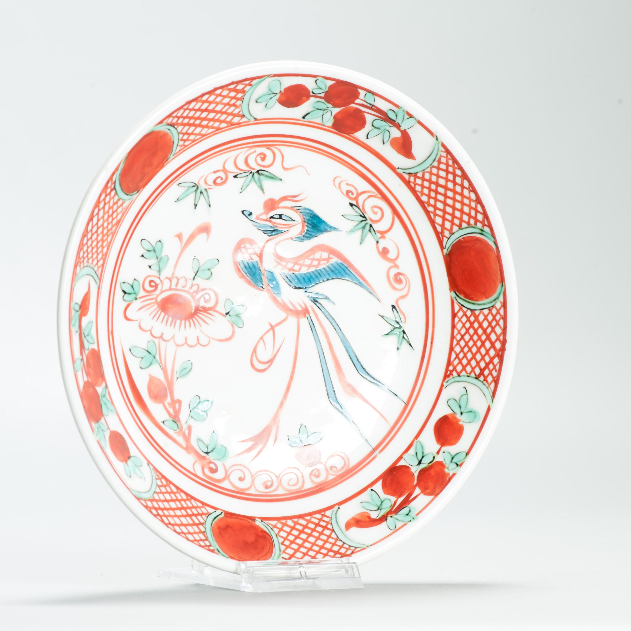 Antique Japanese Swatow/Zhangzhou Chinese Style Porcelain Dish Japan 19th c - Image 2