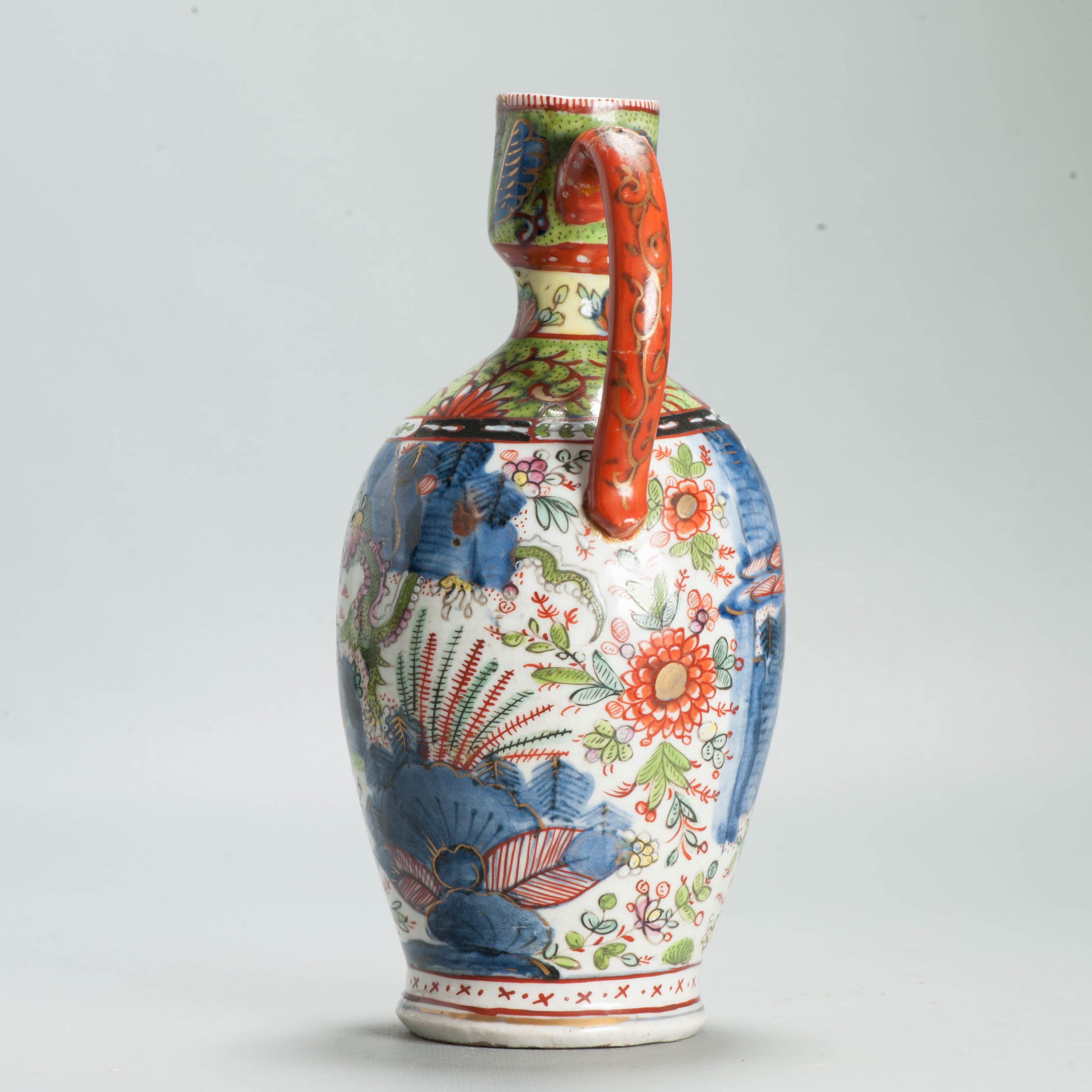 Antique 18C Japanese Porcelain Ewer with Regency Redecoration George IV - Image 24