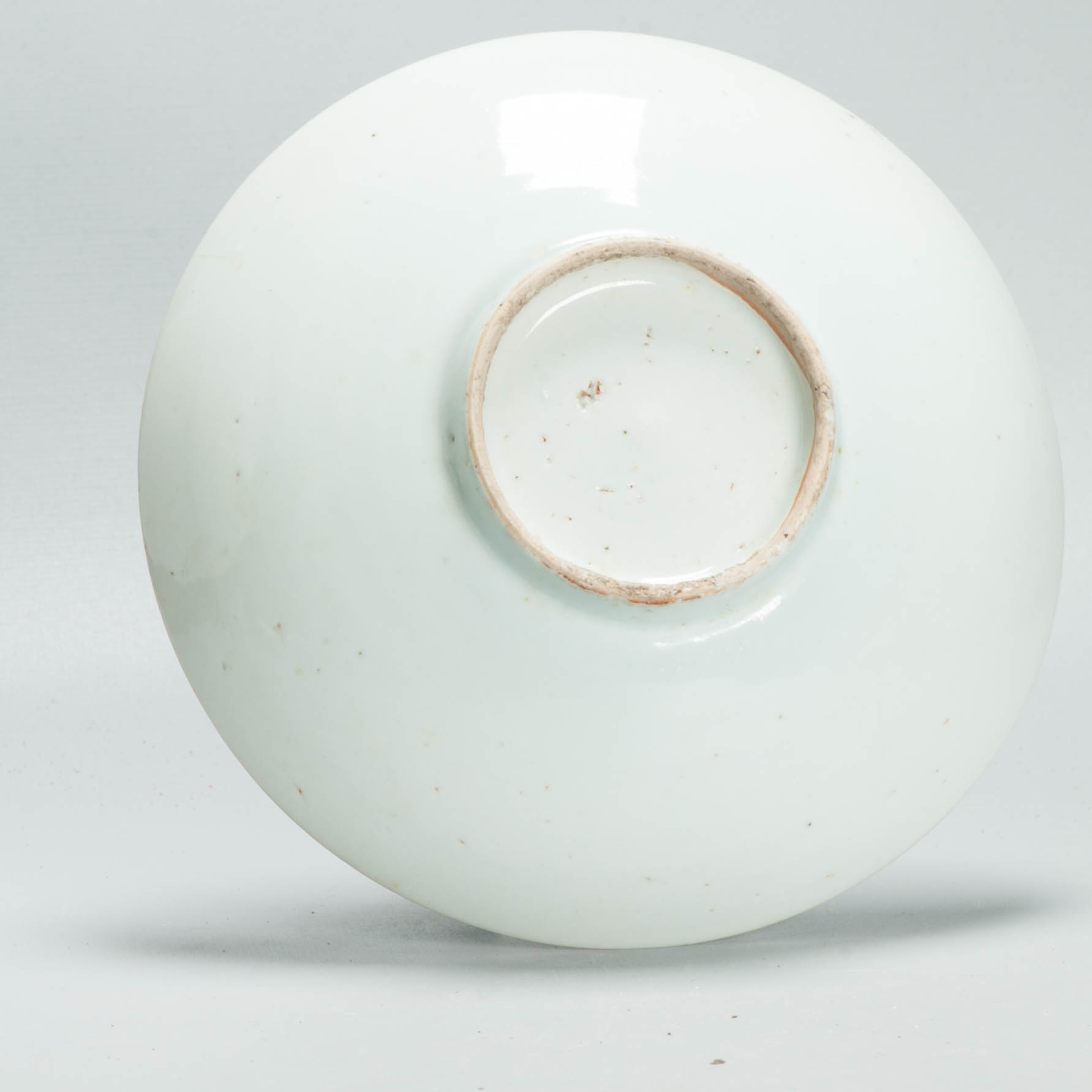 Antique 17th C Chinese Porcelain Bowl / Dish Flowers Cobalt China Rare - Image 10