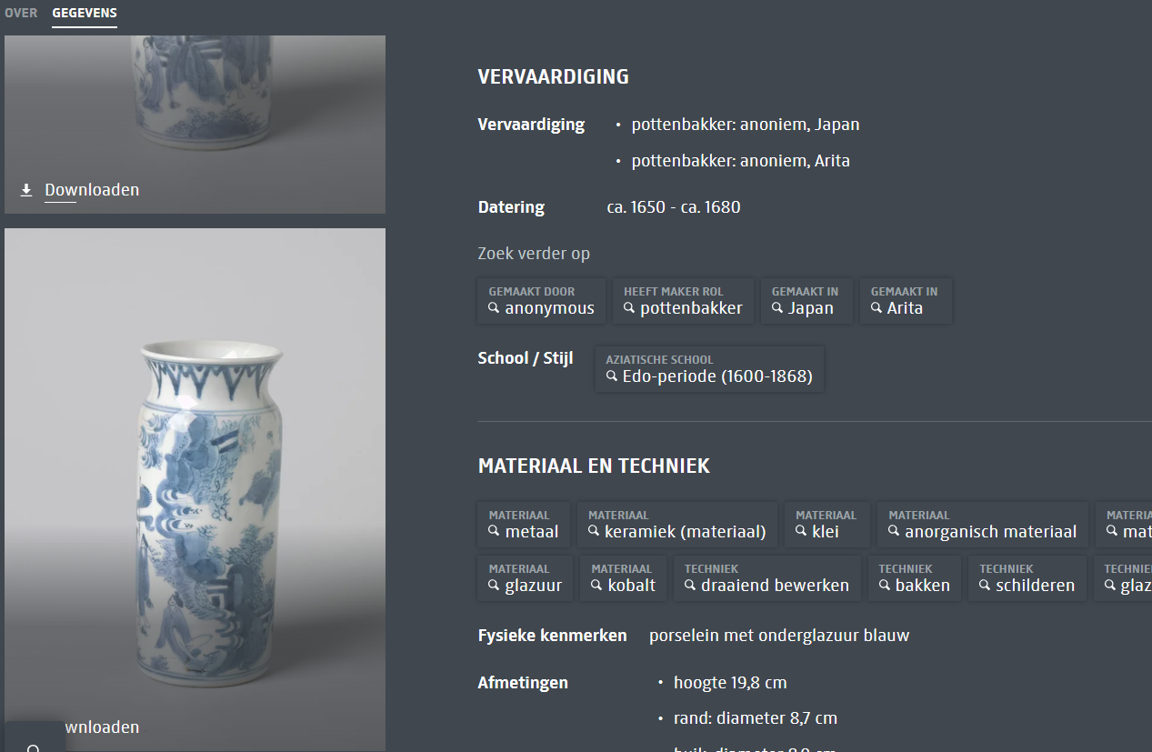 Museum Pieces - Arita Vases 1660 in Chinese Transitional style Japanese Porcelain Export - Image 18