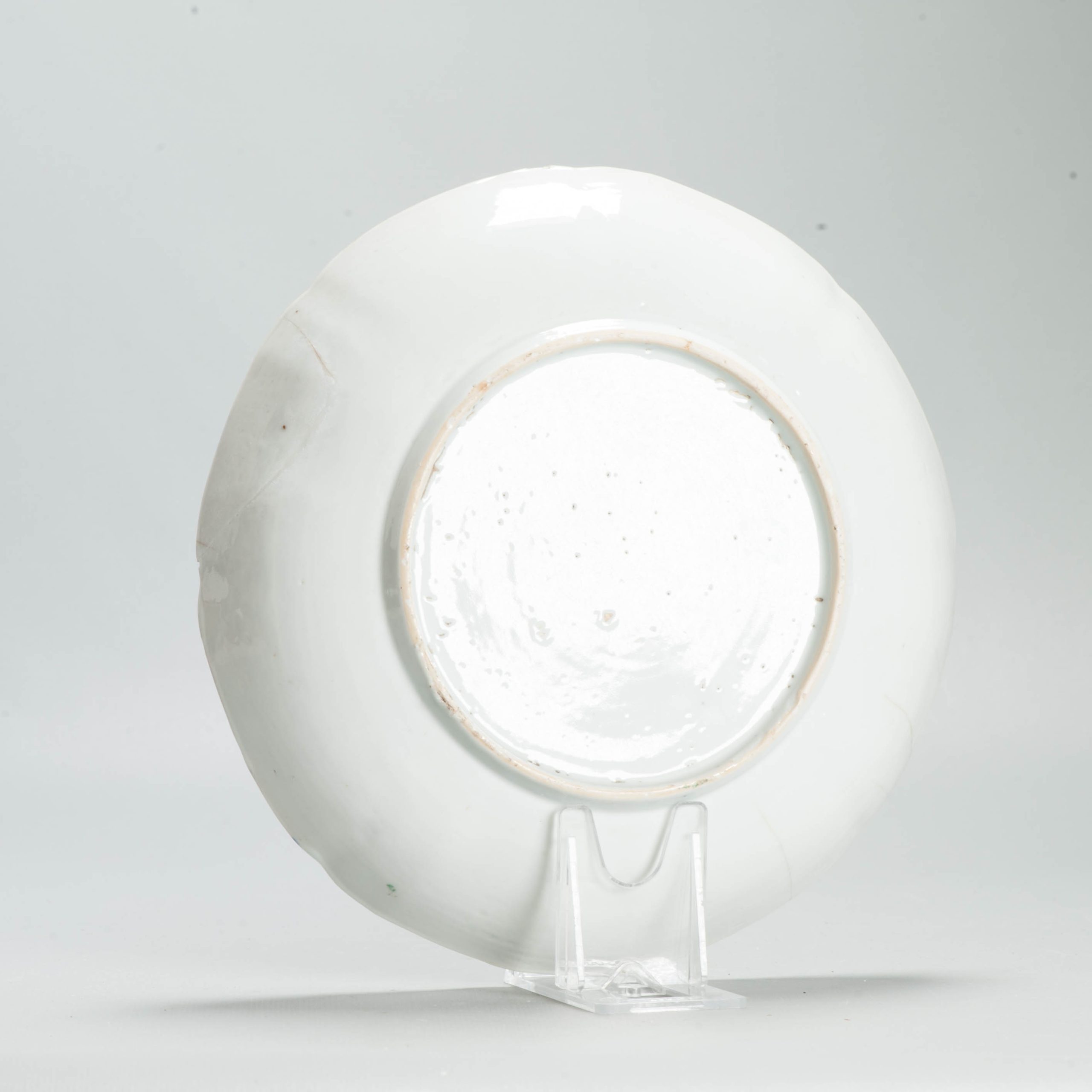 Antique Imari Verte Chinese Plate 18th Plate Chinese Porcelain Qing Dynasty - Image 9