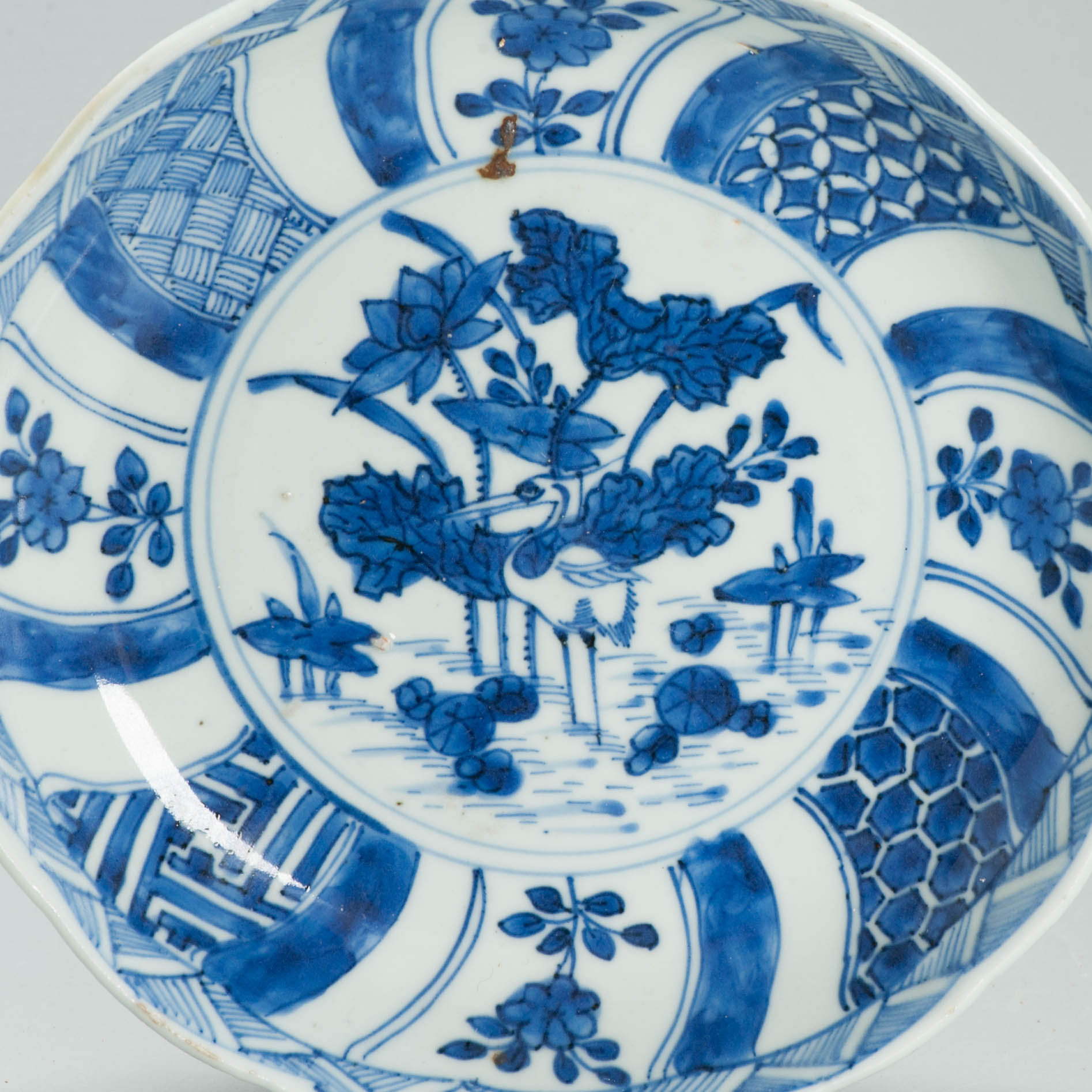 Almost Perfect Antique Chinese Ming Kosometsuke Porcelain Dish Marked - Image 11