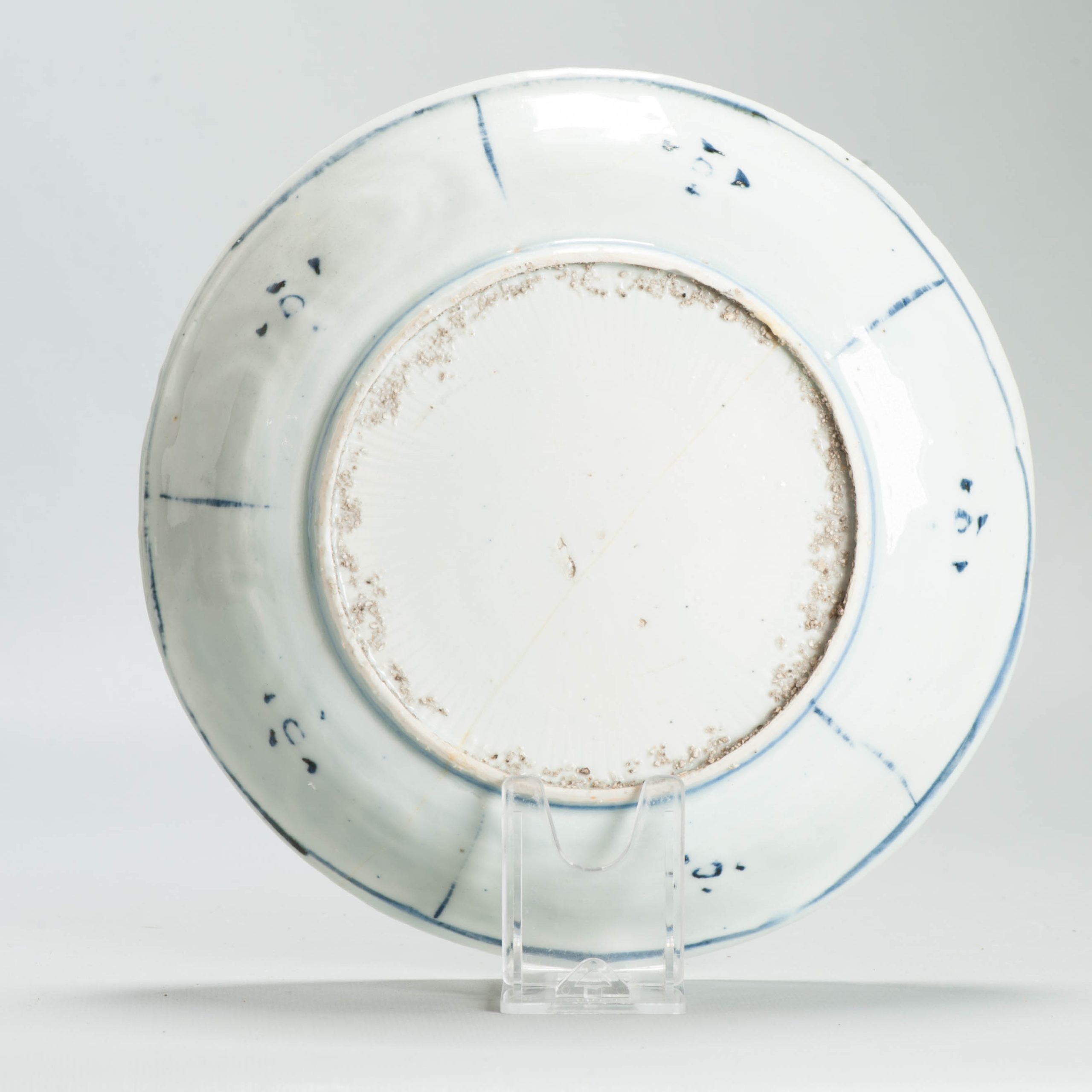 Antique Chinese Porcelain Ca 1600 Wanli Period plate with landscape Objects - 图片 10