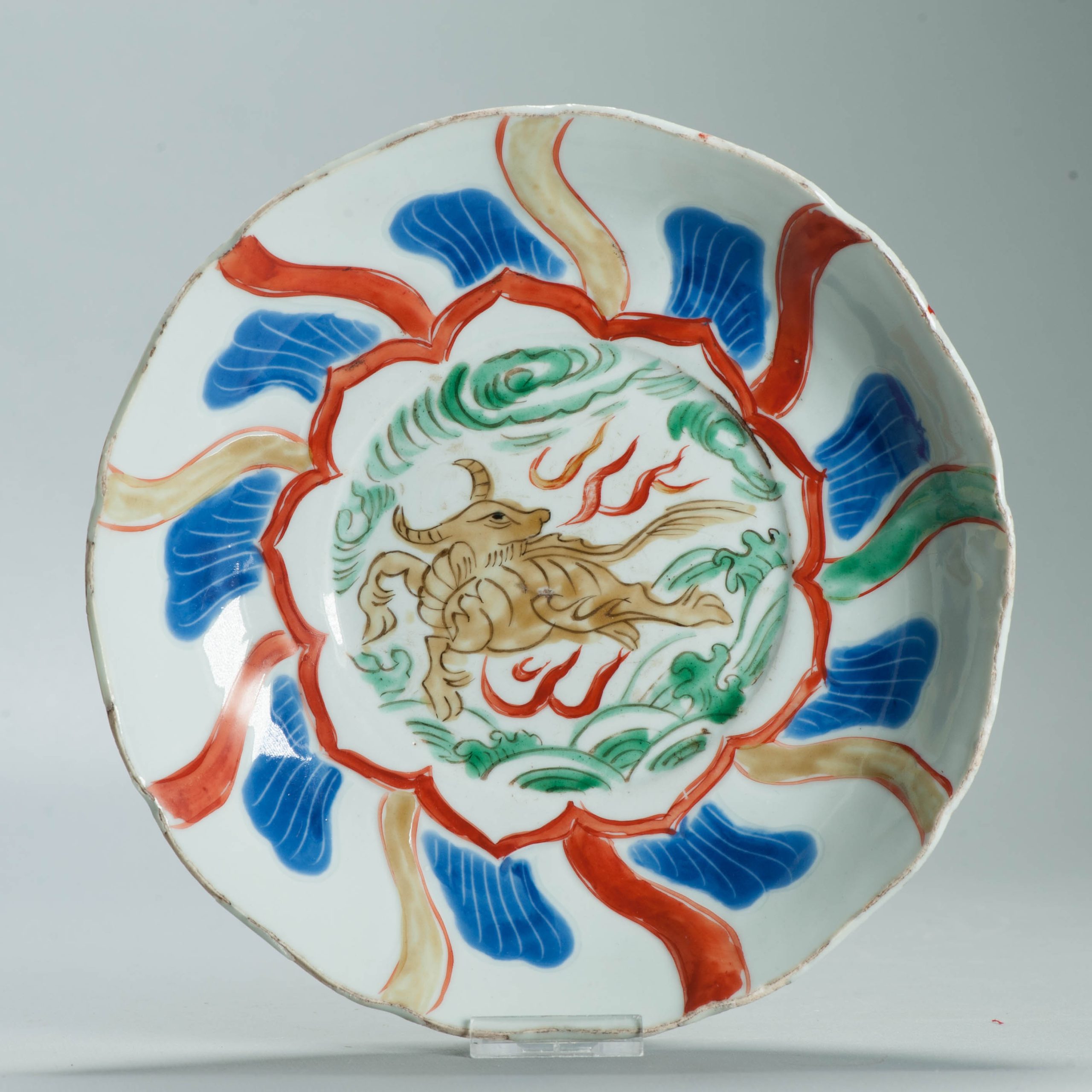Very Rare Antique Chinese 17C Chongzhen/Transitional Ko Akae Bowl Porcelain - Image 7