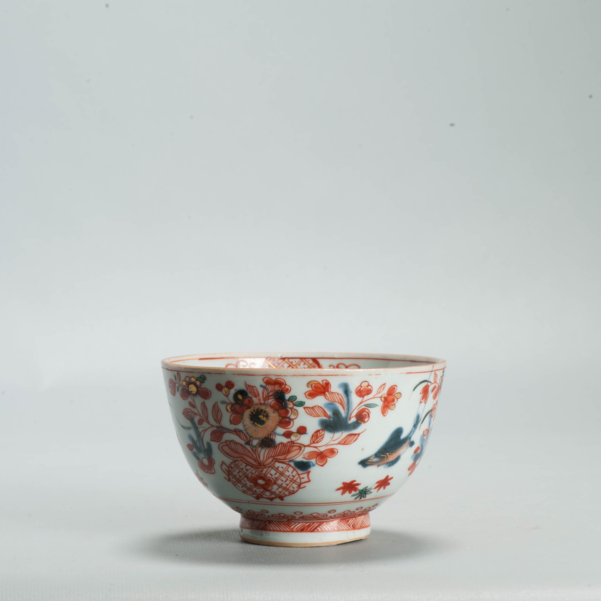 Antique 1720-30 Qing Chinese Porcelain Bowl European Amsterdam Bont Decoration - Image 14
