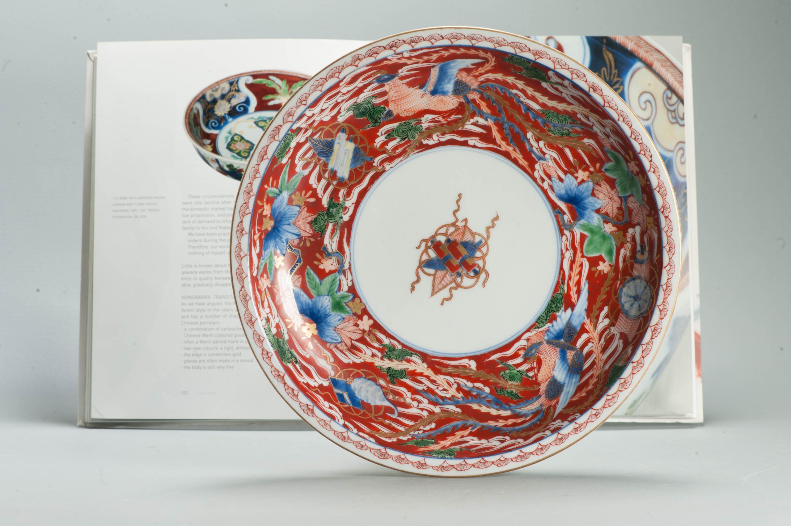 Antique Arita Kiln Edo/Meiji Period Imari Plate ca Japanese Porcelain Floral - Image 9