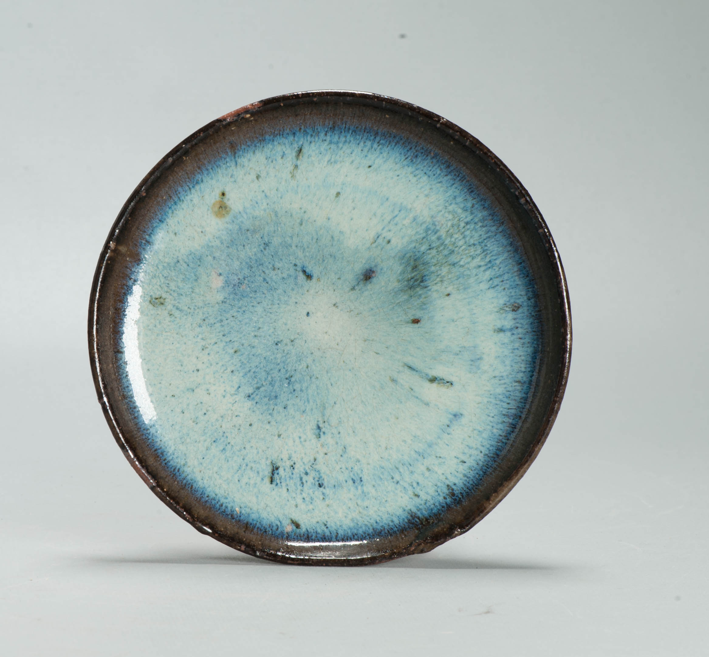 Antique Chinese Yuan Dynasty small jun-ware Dish China Nicely Shaped - Image 4