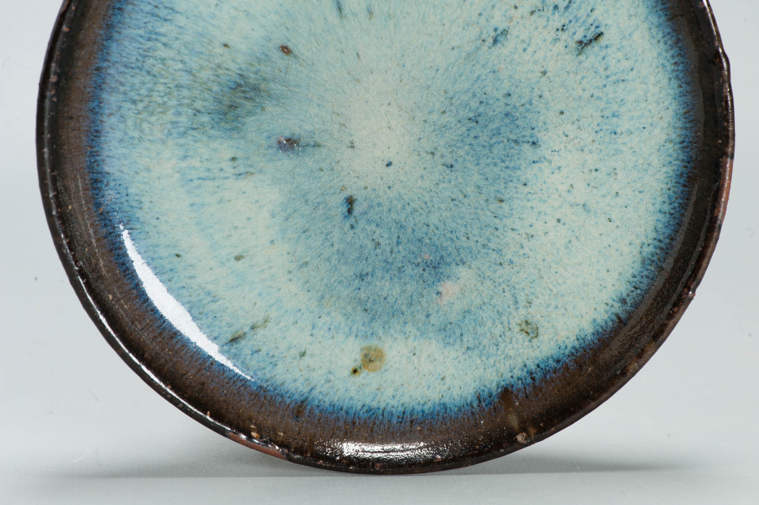 Antique Chinese Yuan Dynasty small jun-ware Dish China Nicely Shaped - Image 7