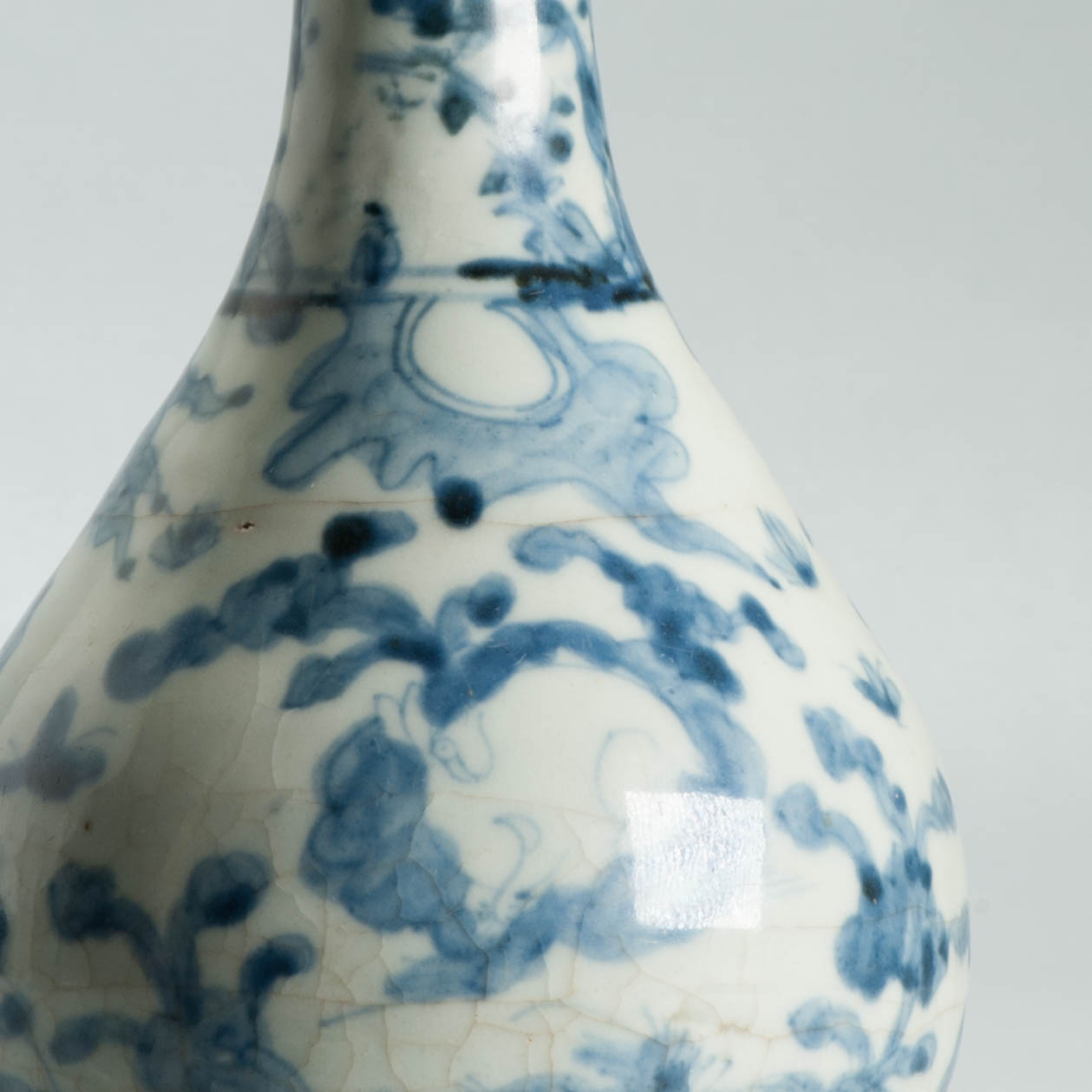 Antique Ming Wanli Chinese Swatow Zhangzhou Porcelain Vase Rabbit Carp - Image 18