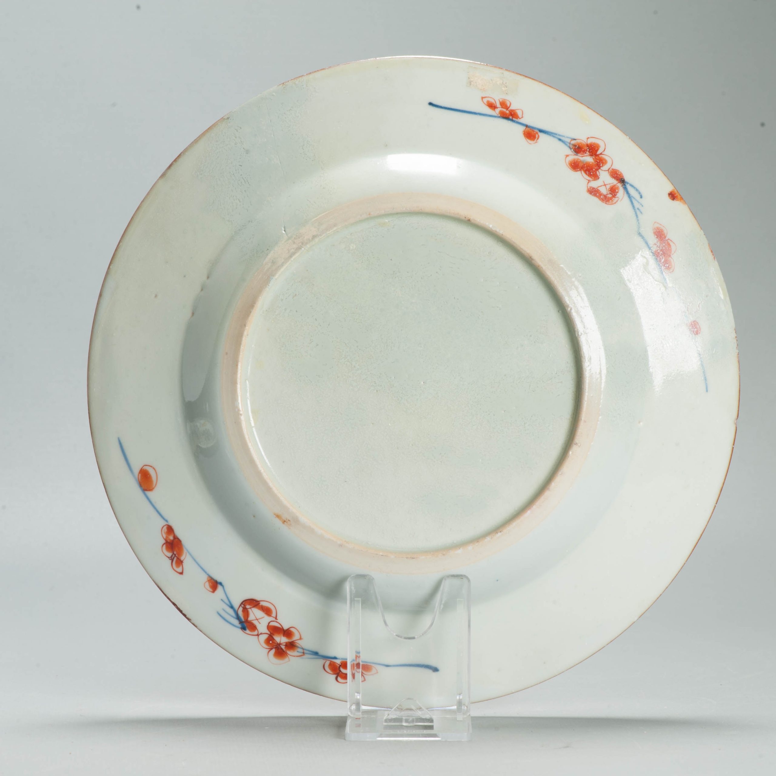 Antique Imari Chinese Plate 18th Plate Chinese Porcelain Qing Dynasty - Image 8