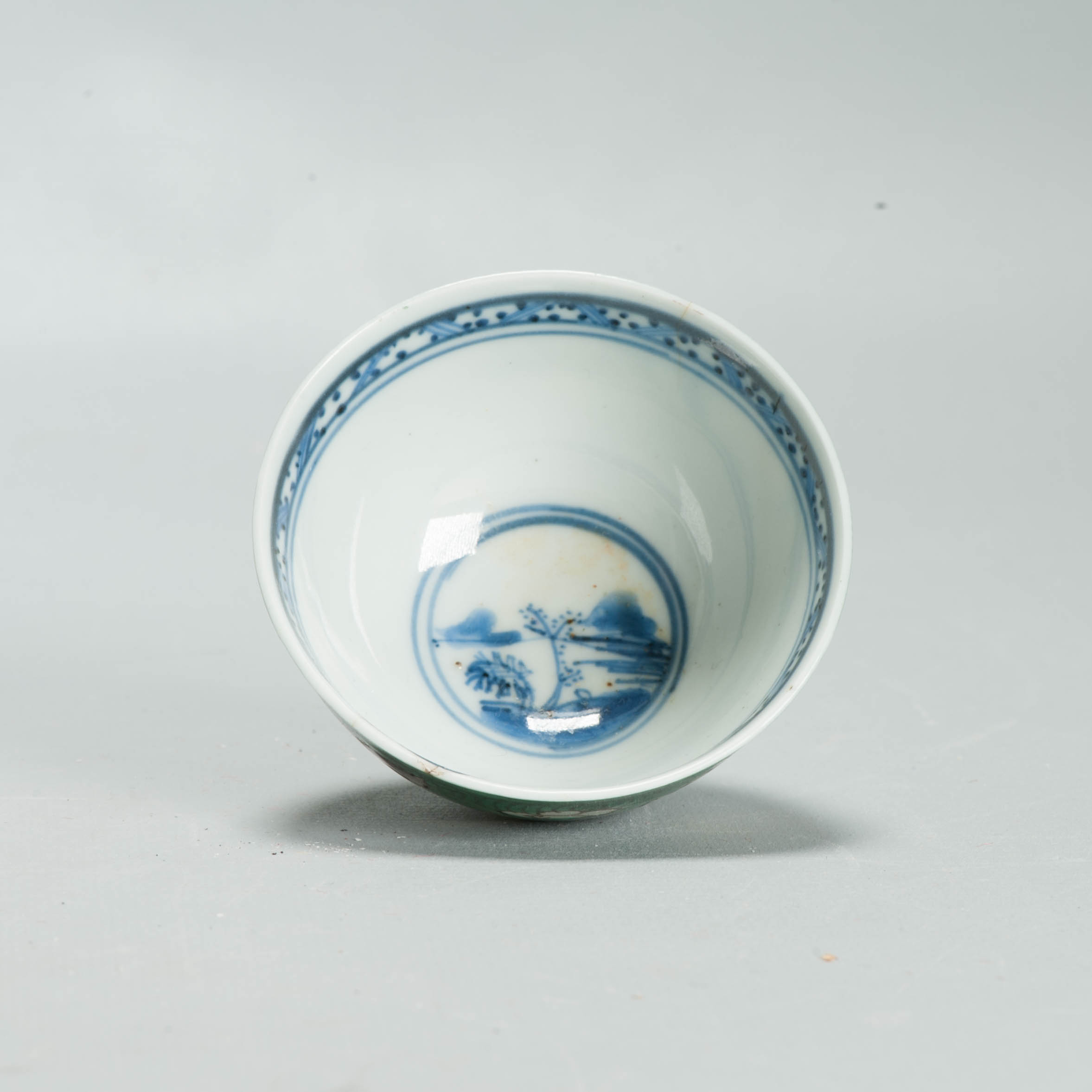Antique Kangxi Chinese porcelain Sancai China Famille Verte Bowl Symbols - Image 5