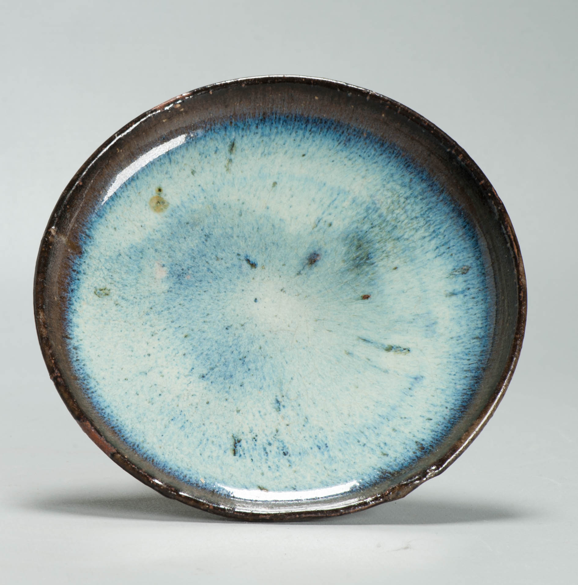 Antique Chinese Yuan Dynasty small jun-ware Dish China Nicely Shaped - Image 3