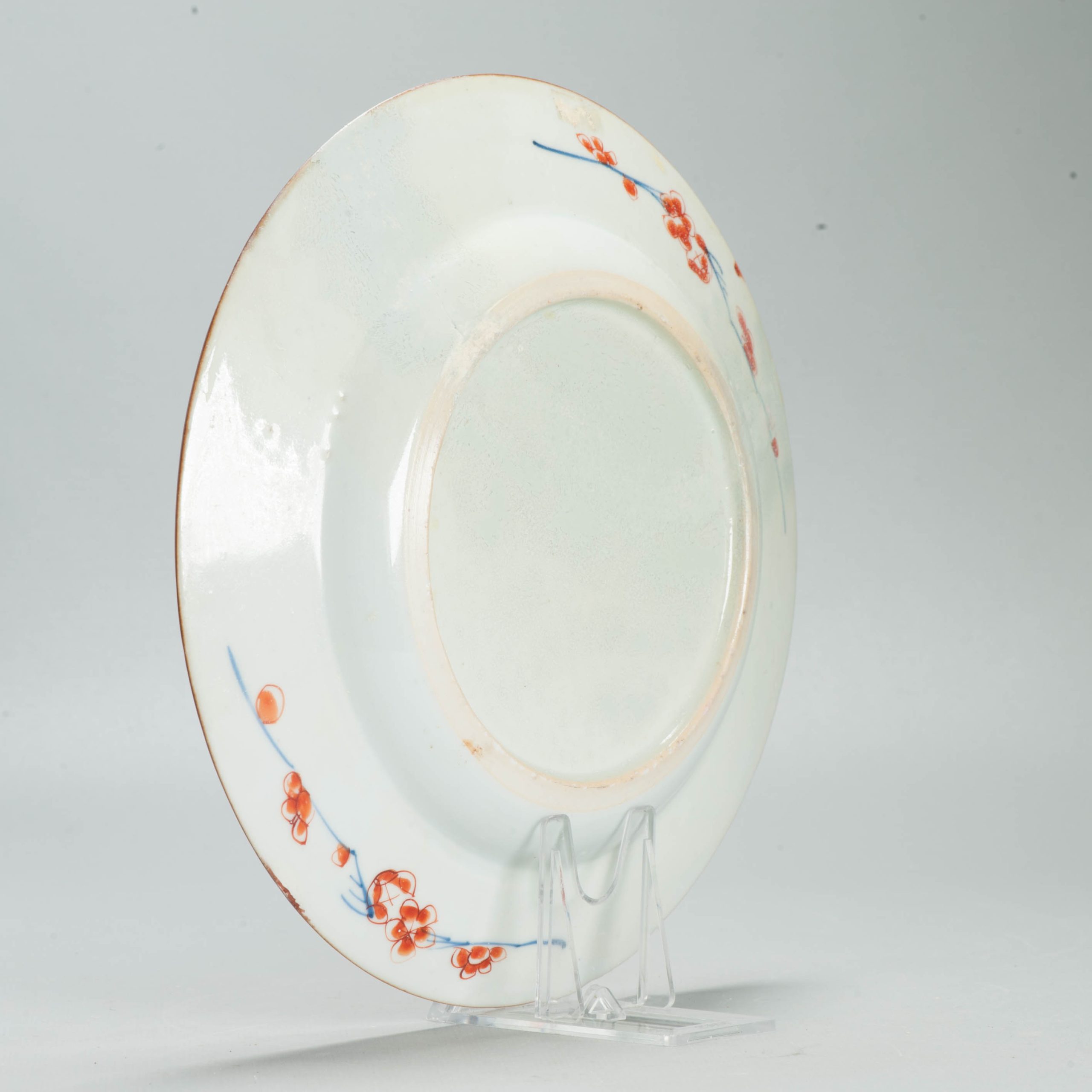 Antique Imari Chinese Plate 18th Plate Chinese Porcelain Qing Dynasty - Image 10