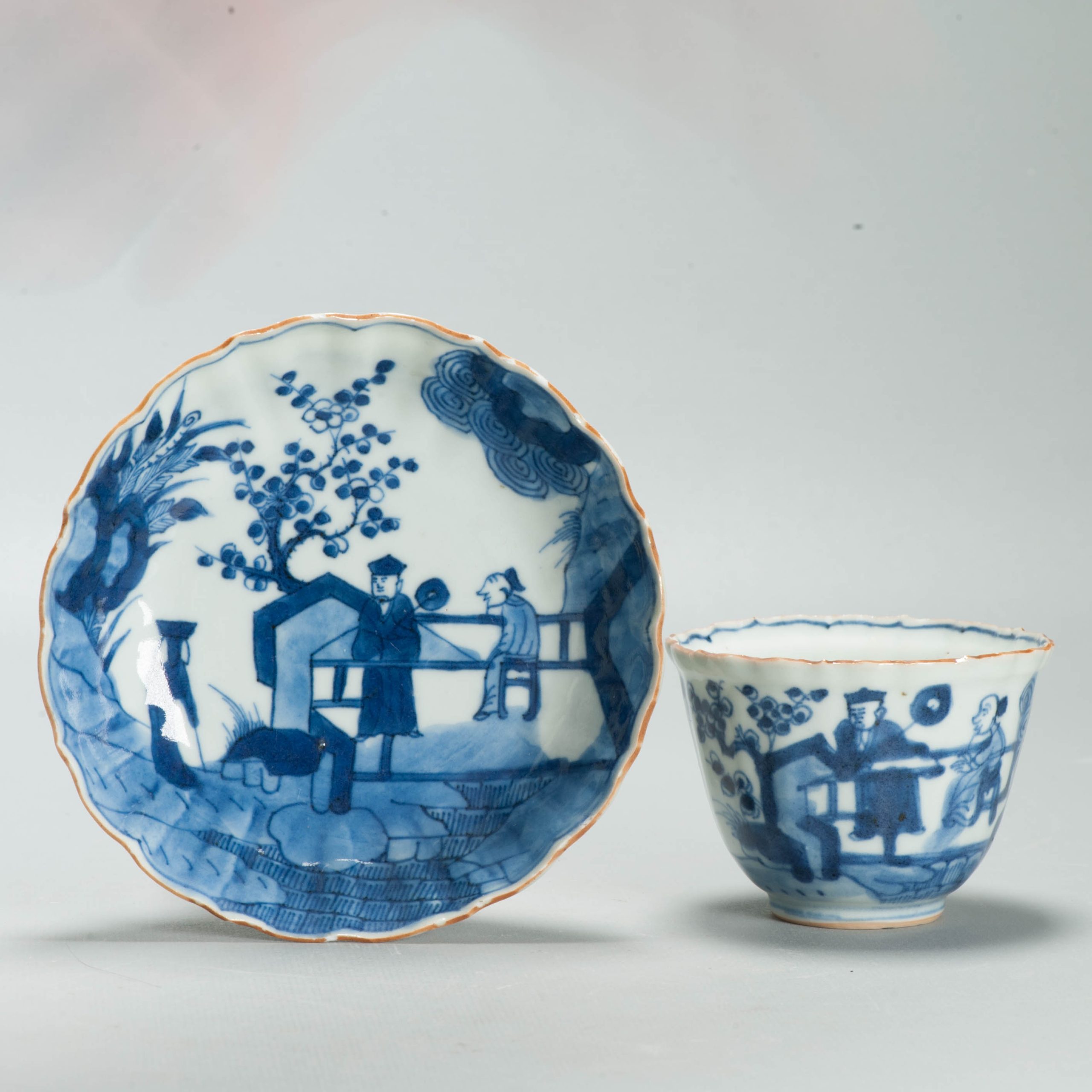 Antique 1670-1700 Japanese Arita Kakiemon Unusual shaped Tea Set Figural - Image 5