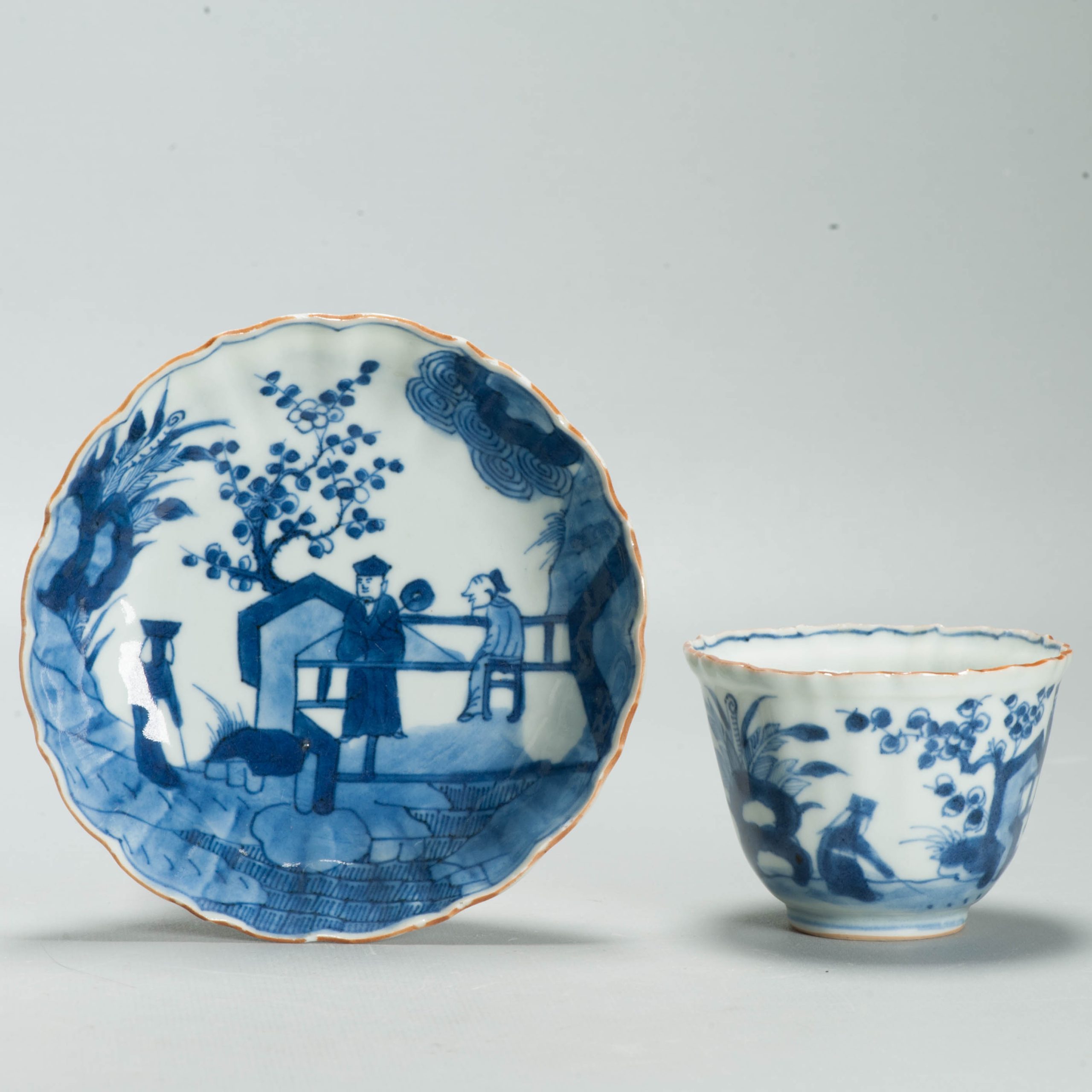 Antique 1670-1700 Japanese Arita Kakiemon Unusual shaped Tea Set Figural - Image 7