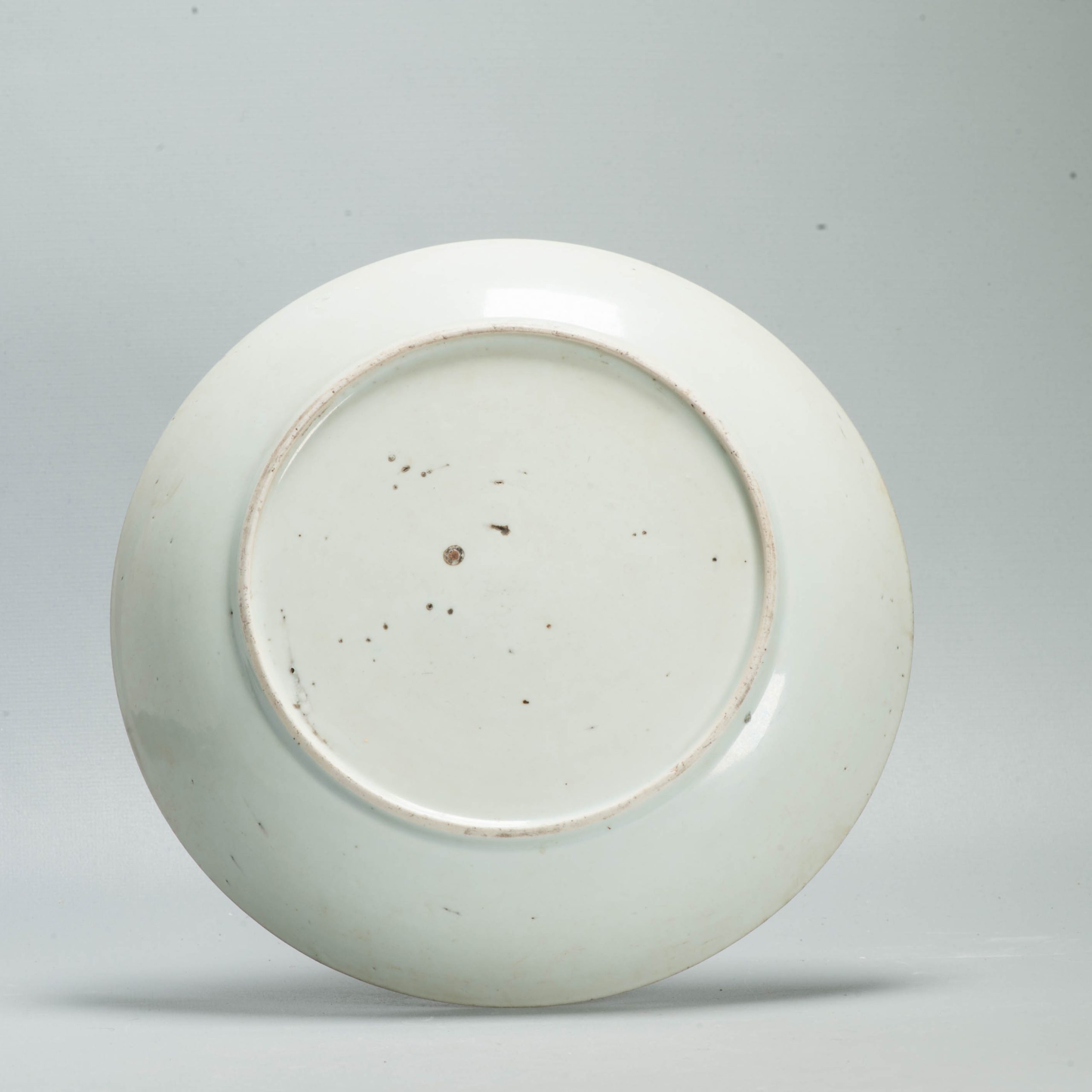Antique 18C Qianlong period Chinese Porcelain SE Asia Famille Rose Plate