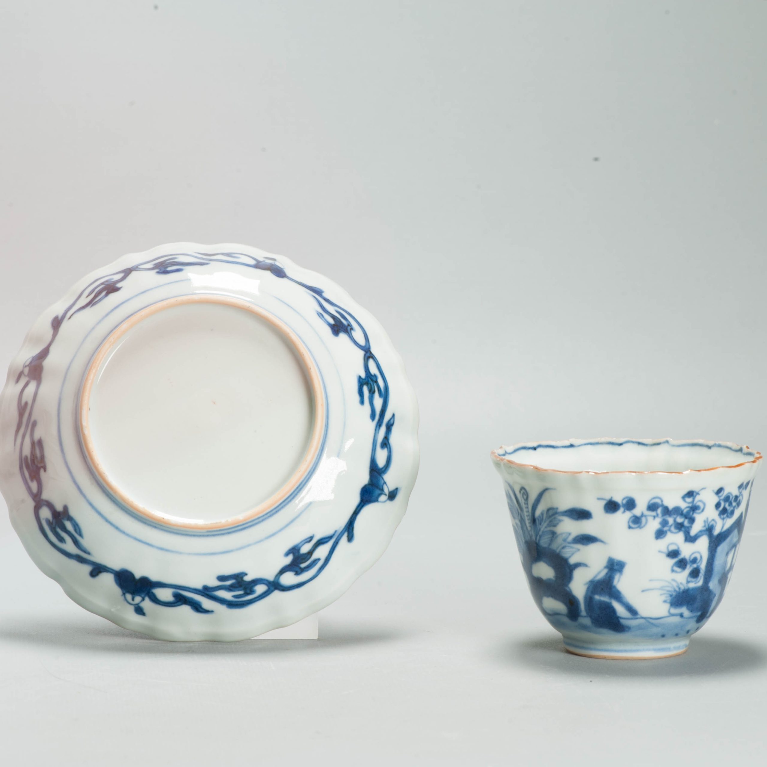 Antique 1670-1700 Japanese Arita Kakiemon Unusual shaped Tea Set Figural - Image 6