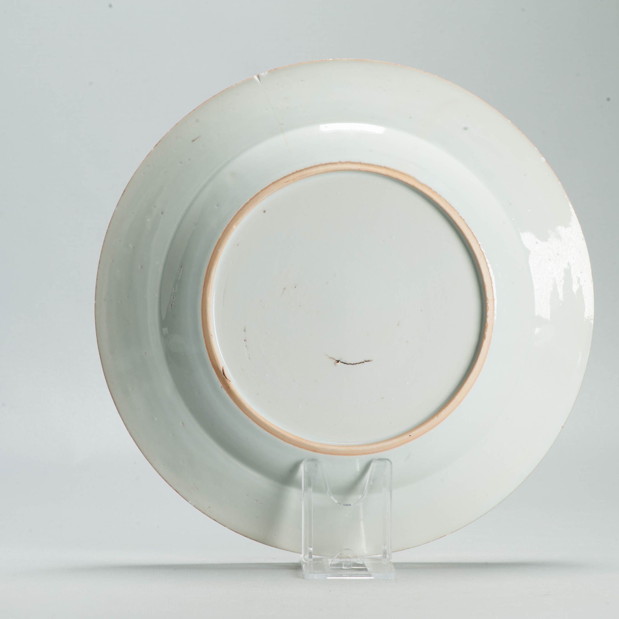 #5 Set Dinner Plates Antique 18C Chinese Qianlong Landscape Dishes Porcelain - Image 34