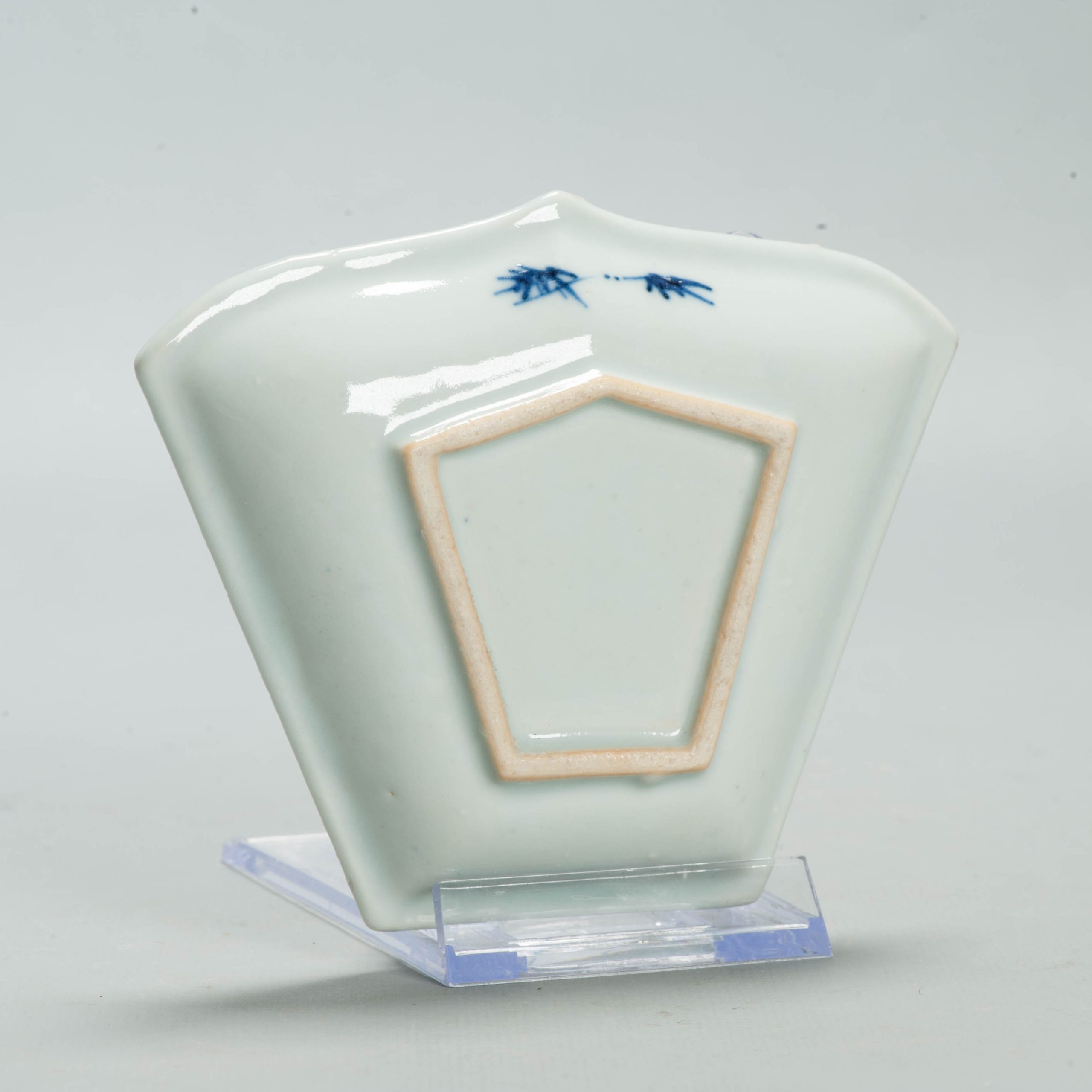 Antique Chinese Blue & White Porcelain Sweetmeat Set Dish Landscape c. 1800 Qing - Image 11
