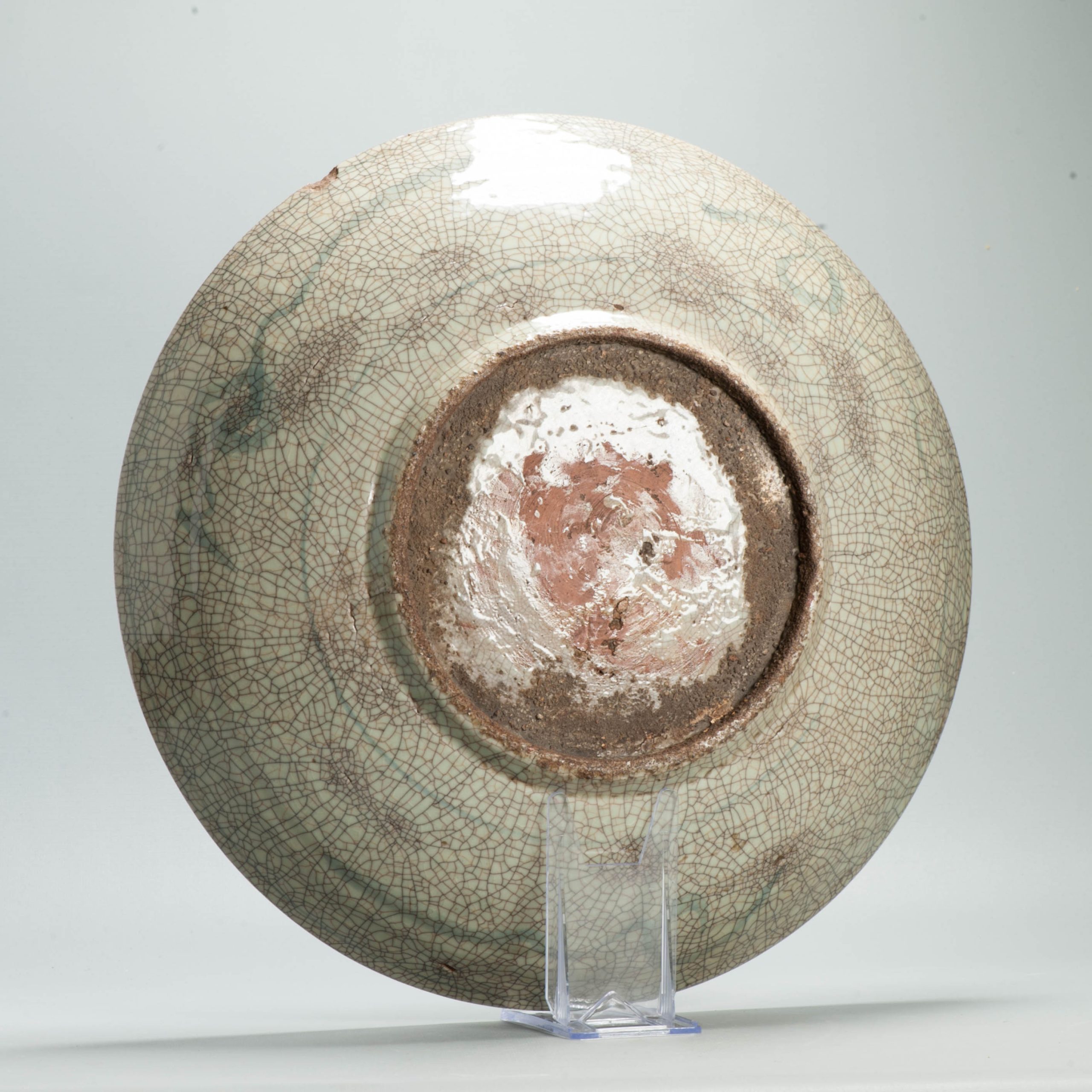 Antique Chinese 16/17C Chinese Porcelain Dish Swatow landscape Islamic Market - 图片 8