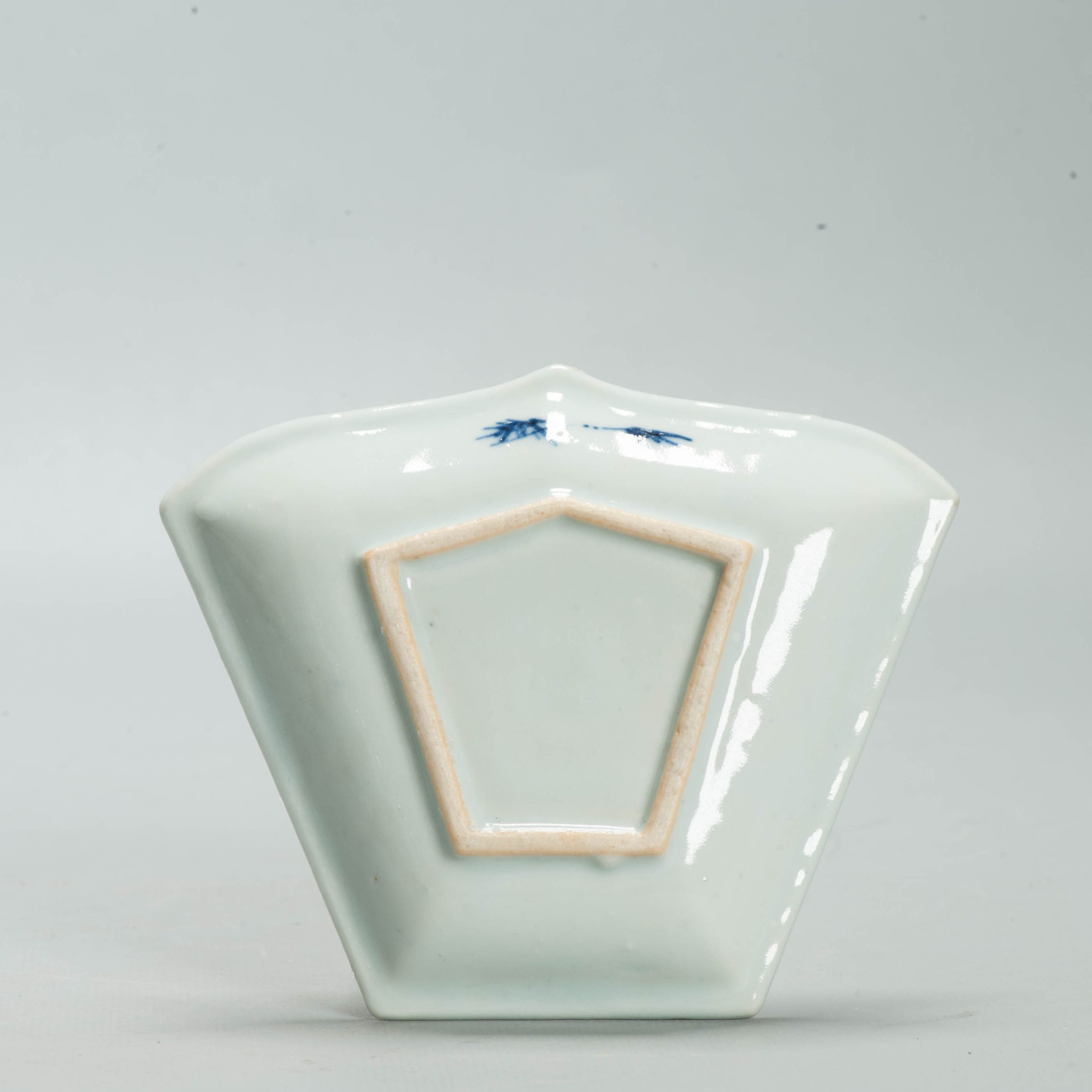 Antique Chinese Blue & White Porcelain Sweetmeat Set Dish Landscape c. 1800 Qing - Image 4