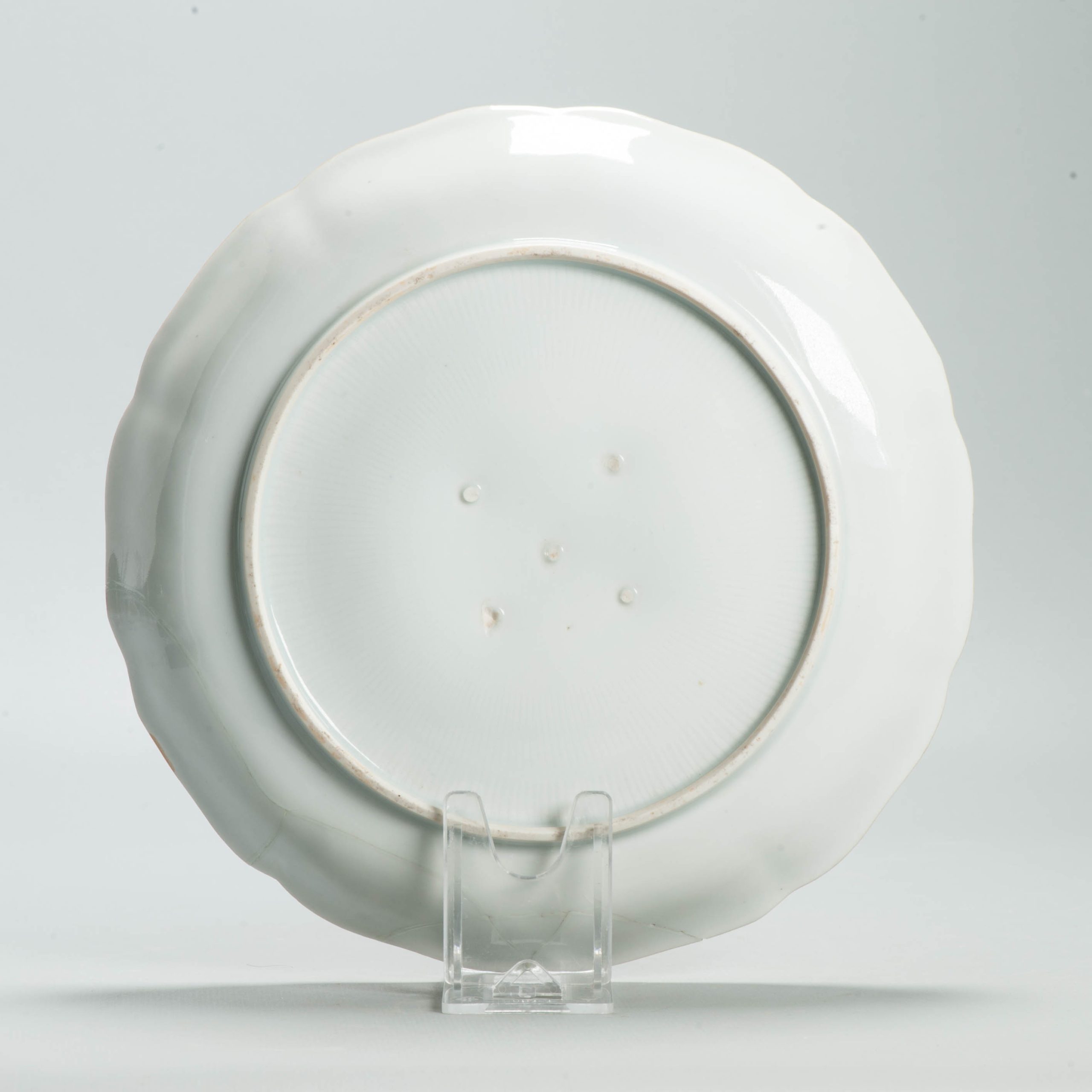 Antique 18C Japanese Porcelain Shonzui Plate Ming Chinese Style dish Japan - Image 7
