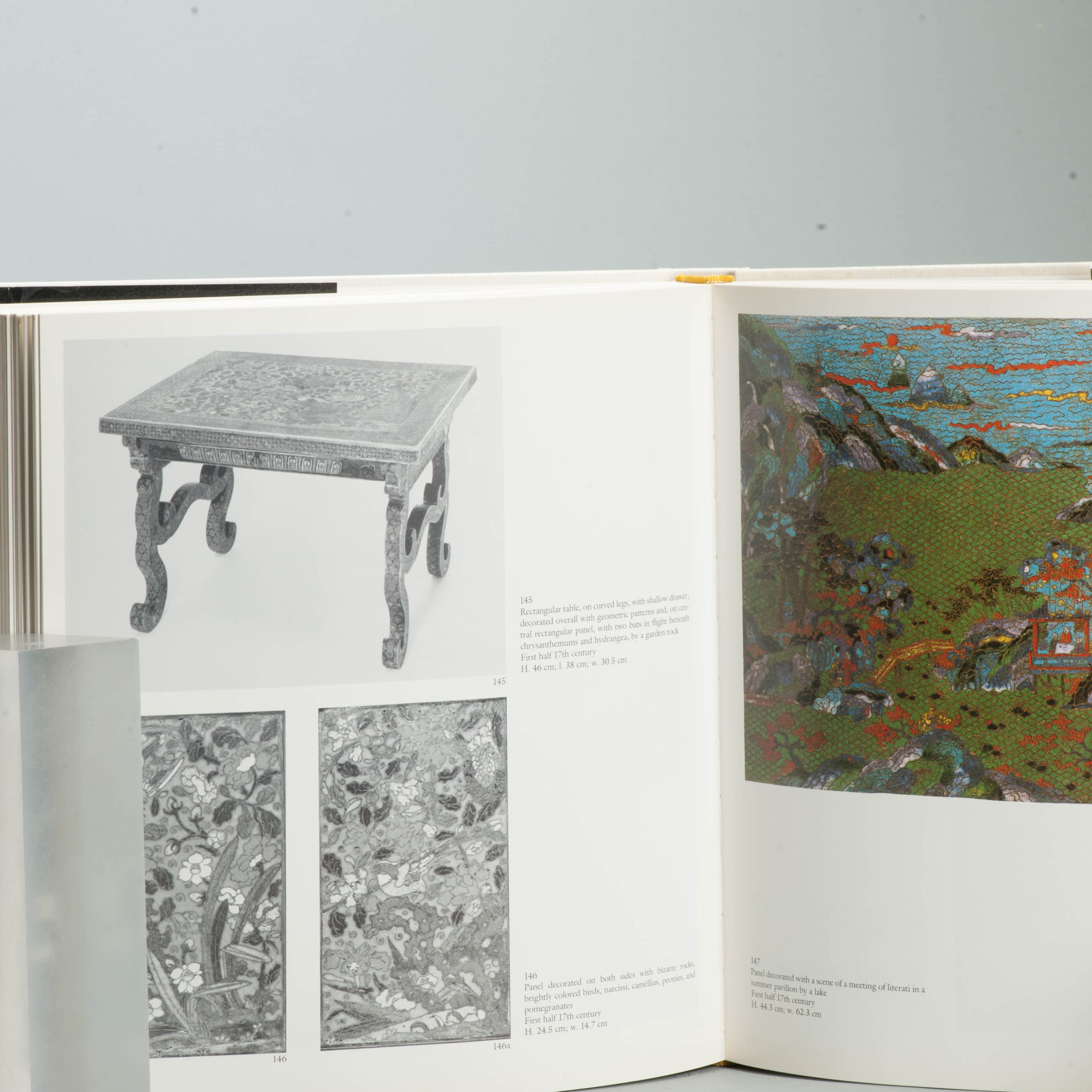 Reference Book Chinese Antique - Chinese Cloisonne: The Pierre Uldry Collection - 1991 Hong - Image 3