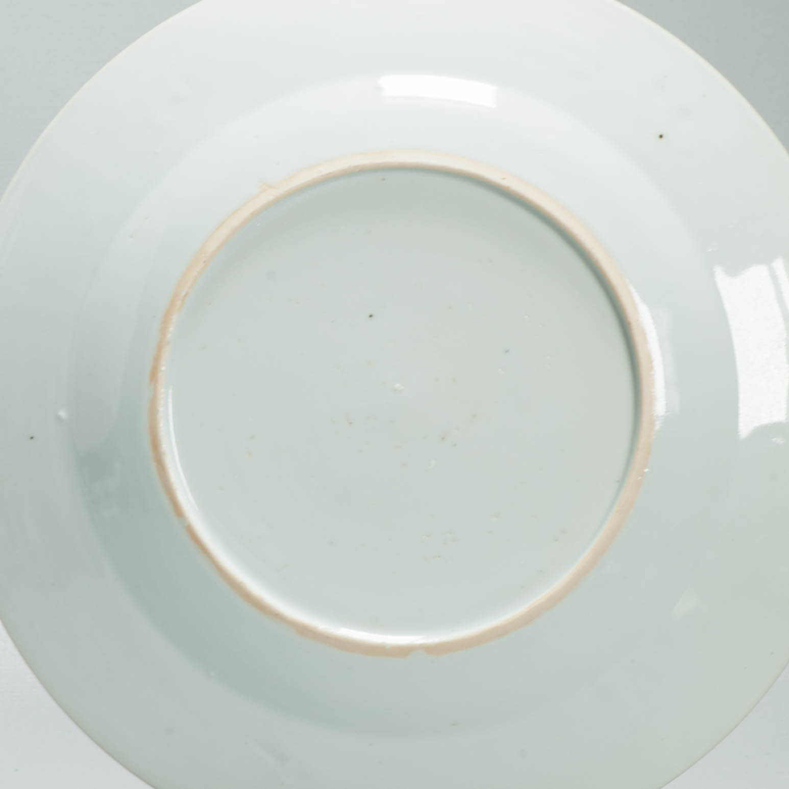 Antique Chinese Blue & White Export Porcelain Dish Boy & Ox Kangxi Yongzheng Period - Image 4