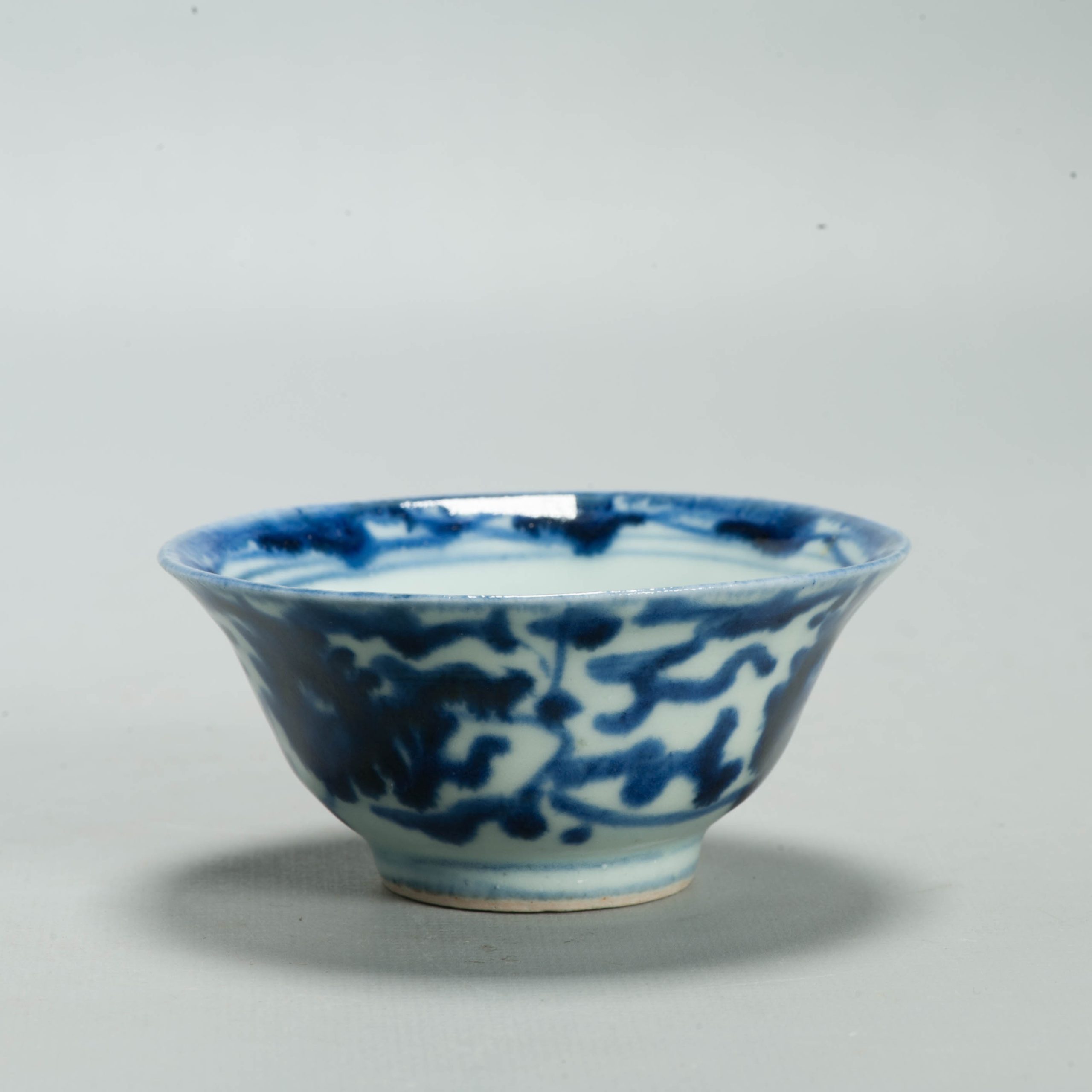 Antique Chinese Porcelain 19C Plate China Antique Kitchen Qing Dehua