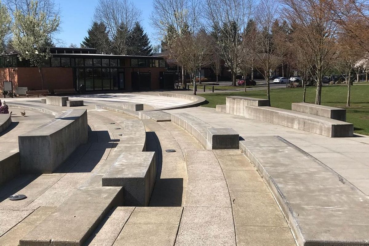 Image for skate spot Town Center Park Ledges