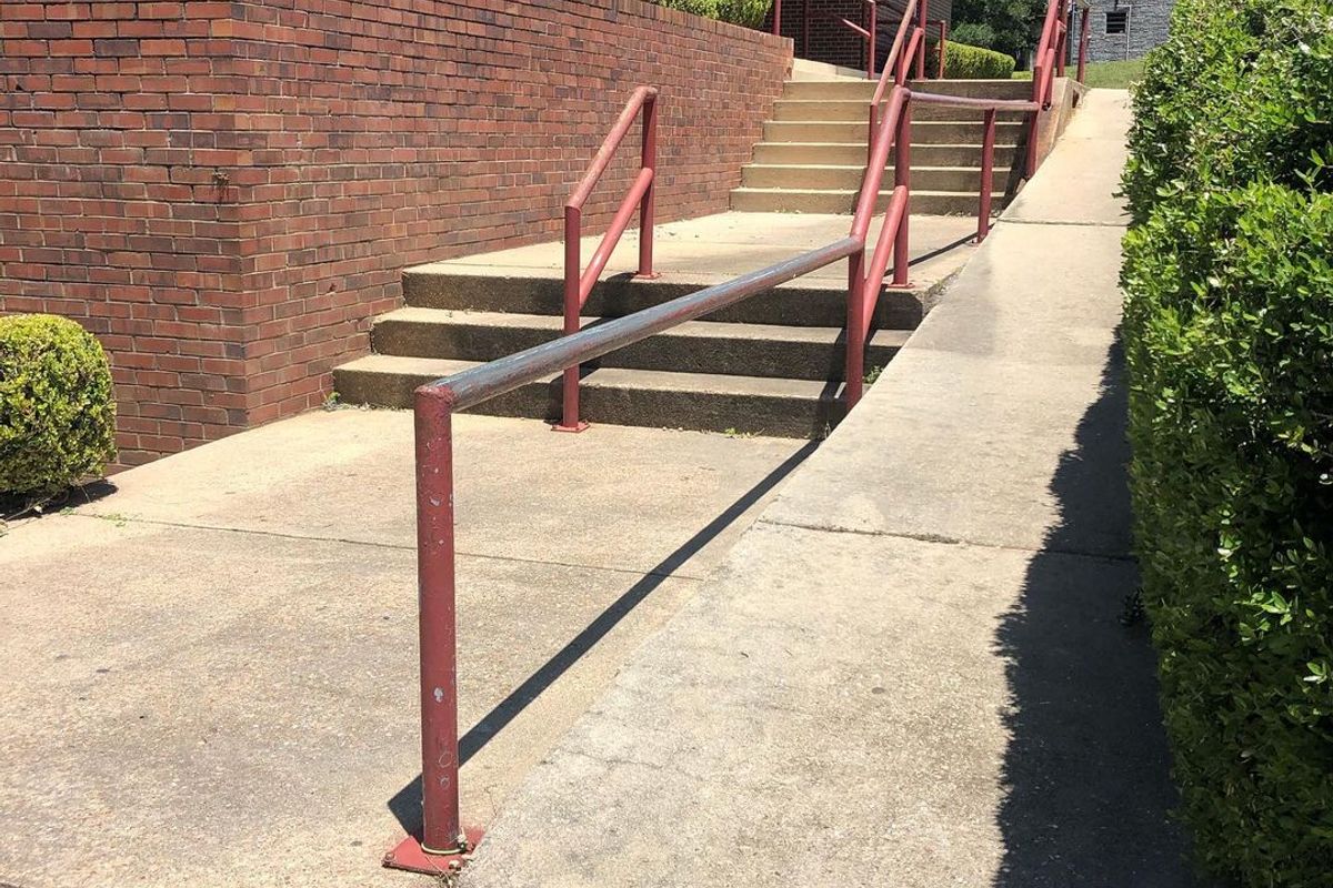 Image for skate spot Creative Minds School Of Arts 3 Stair Out Rail