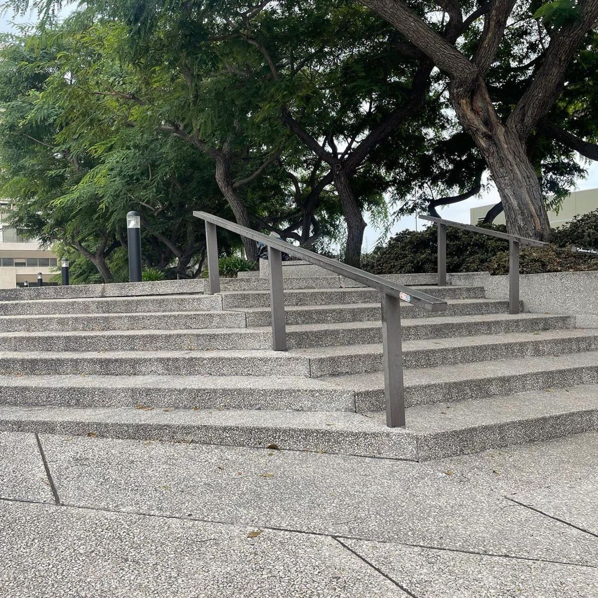 Image for skate spot Inglewood City Hall 7 Stair Rail