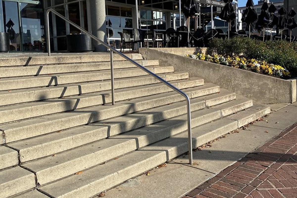 Image for skate spot 9 Stair Rail