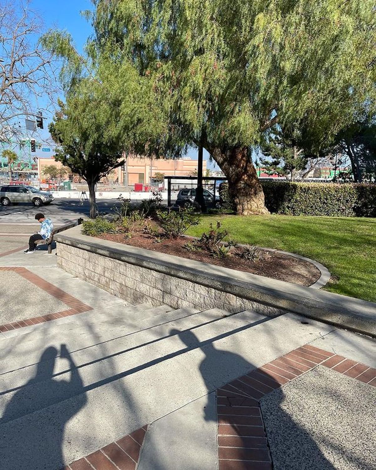 Image for skate spot Pepper Tree Plaza - 6 Stair Out Ledge