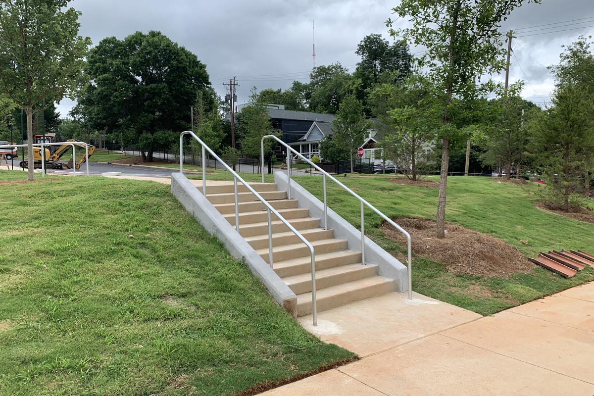 Image for skate spot David T. Howard 10 Stair Rail