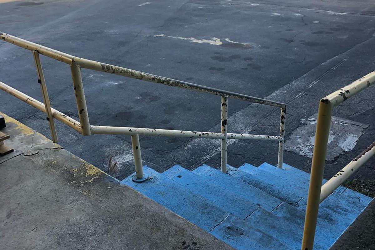 Image for skate spot Rural King 8 Stair Rail