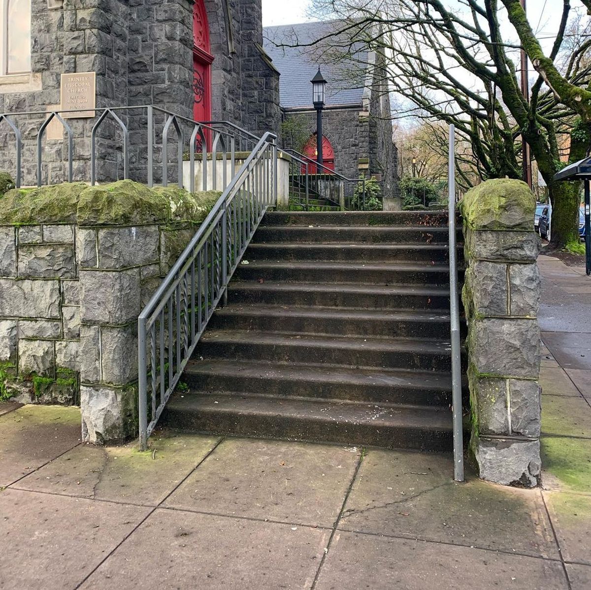 Image for skate spot Trinity Episcopal Cathedral 9 Stair