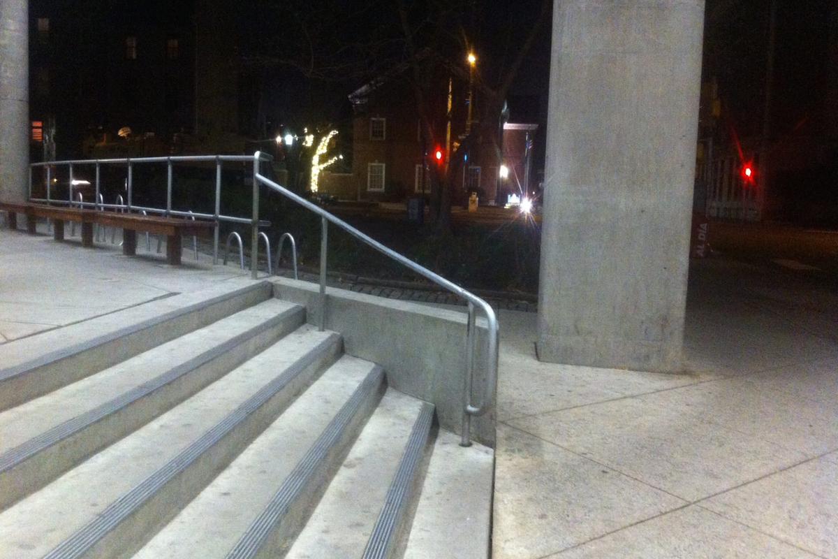 Image for skate spot Bonnell Building 6 Stair Rail