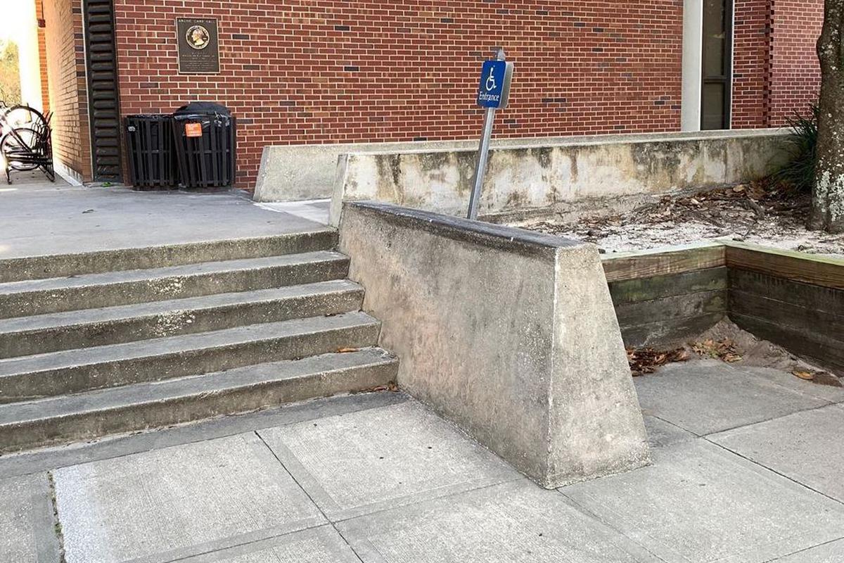 Image for skate spot University of Florida - 5 Stair Out Ledge