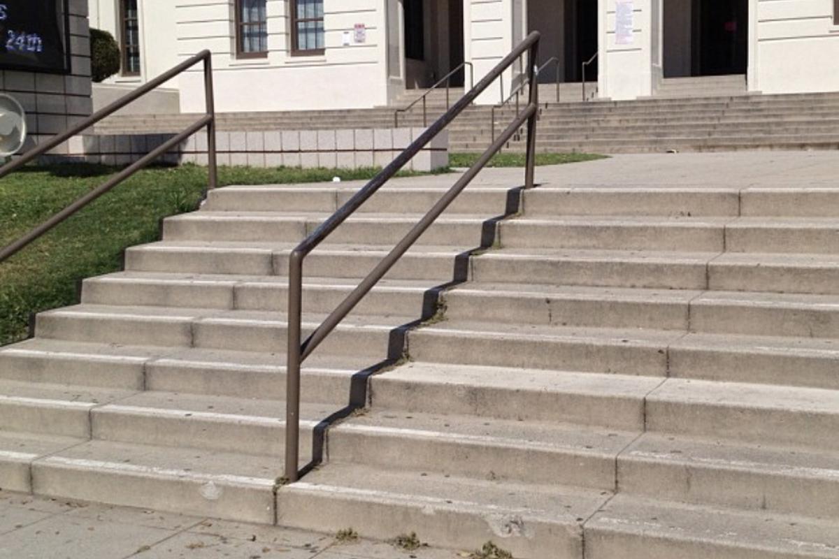 Image for skate spot 8 Stair Rail