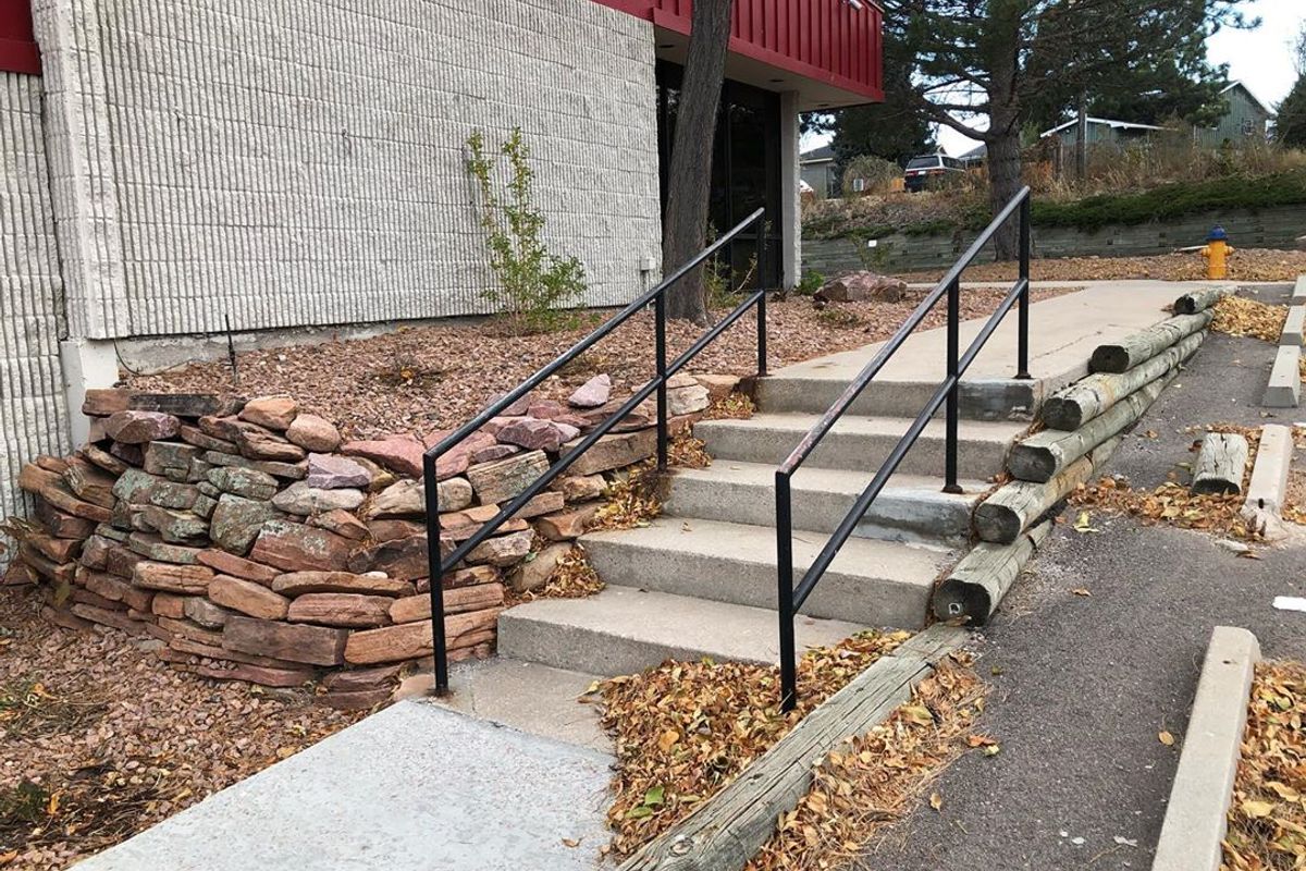 Image for skate spot Colorado Technical University 5 Stair Rail