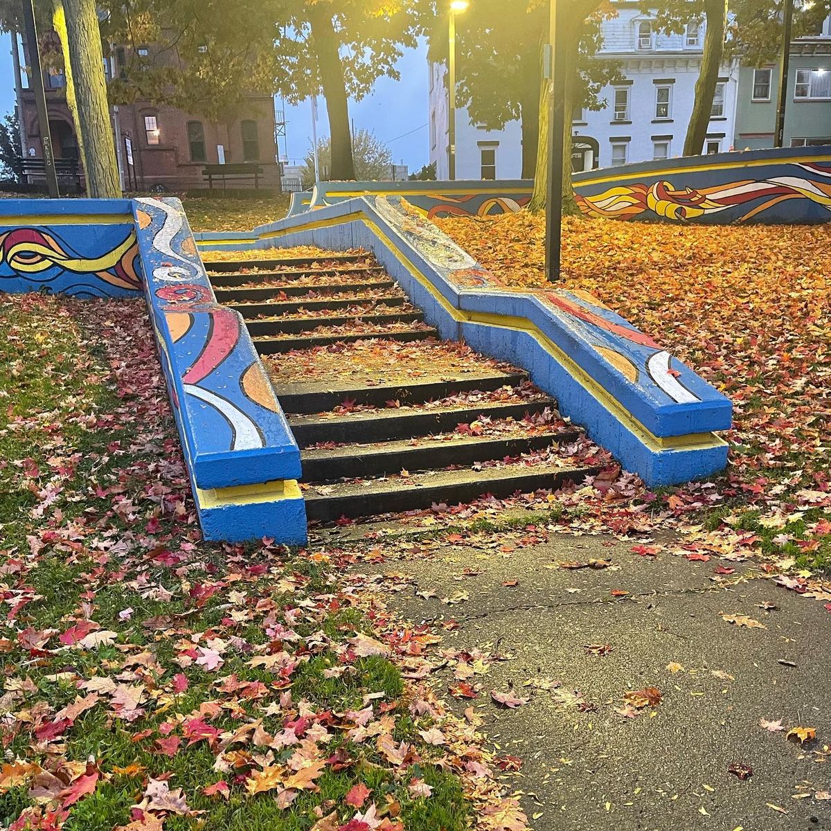 Image for skate spot Harriet Tubman Park - 6 Flat 4 Double Set Hubbas