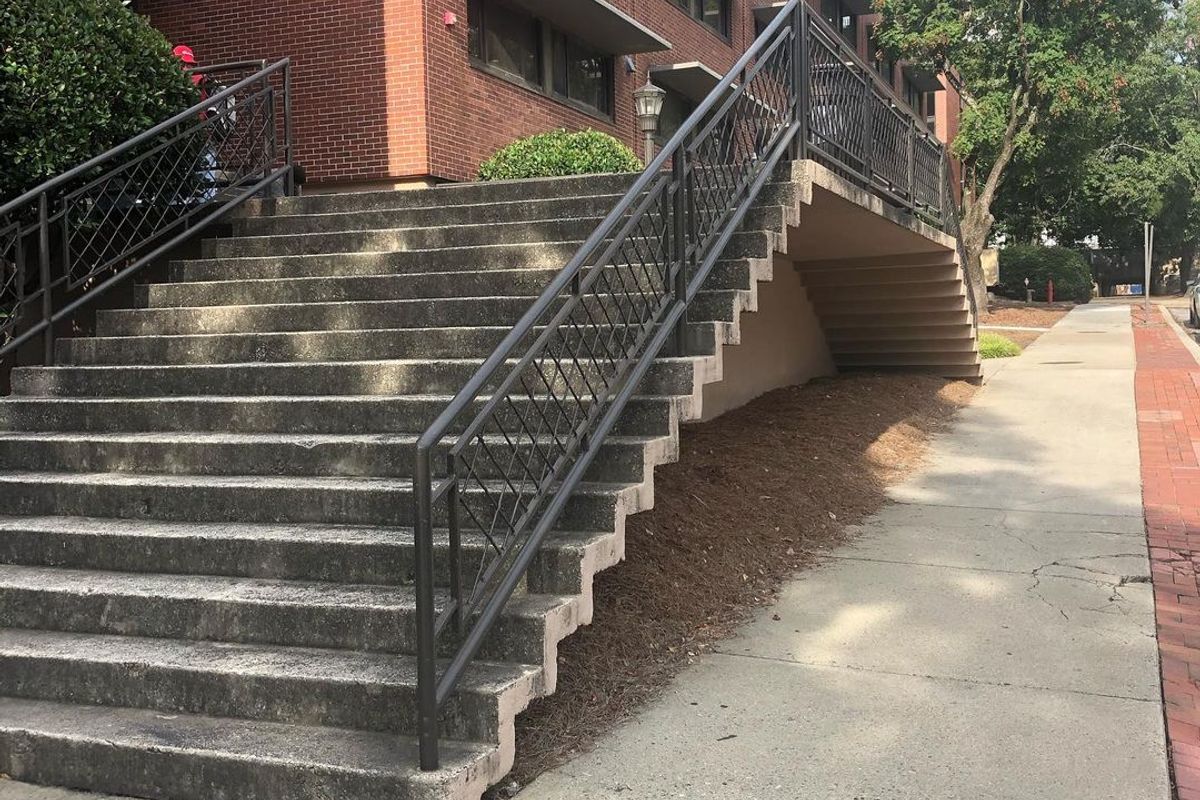 Image for skate spot Ga Tech 15 / 10 Stair Rail