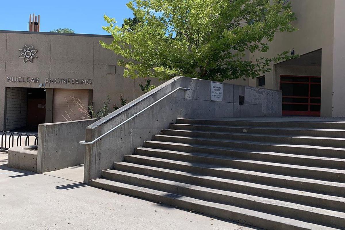 Image for skate spot UNM 10 Stair Hubba