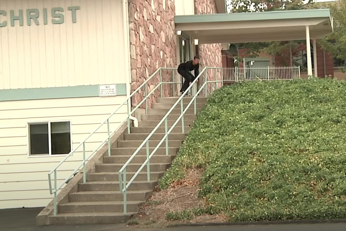 Image for skate spot Garden Valley Church Of Christ 16 Stair Rail