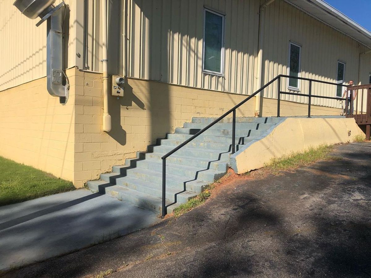 Image for skate spot Cruselle Freeman Church 11 Stair Rail