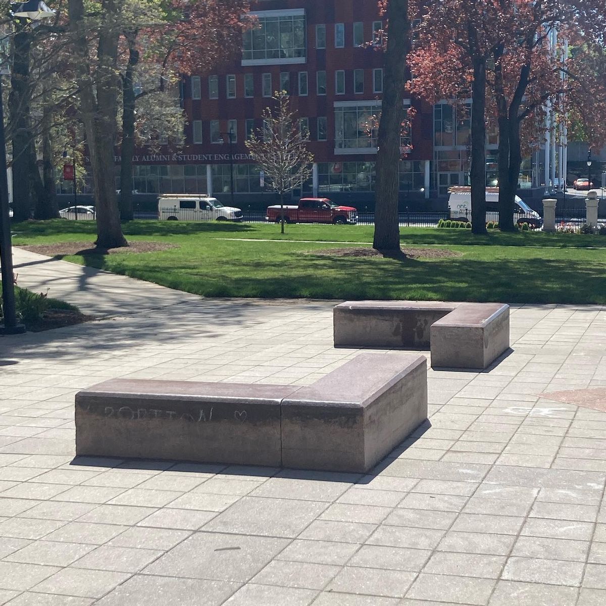 Image for skate spot Clark University - Ledges