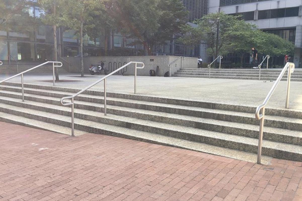 Image for skate spot Credit Union Stair Sets