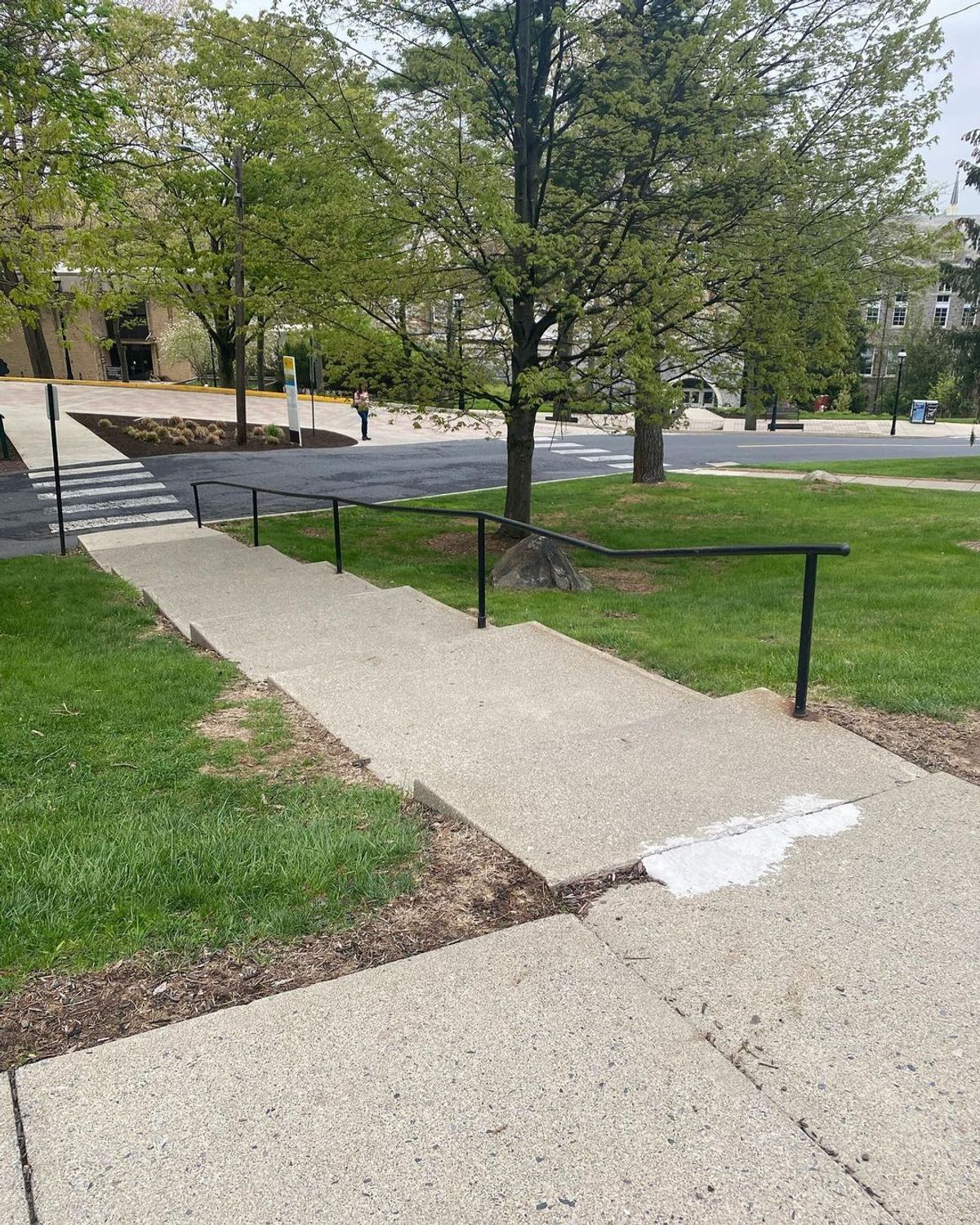 Image for skate spot Lehigh University - Grace Hall Long Rail